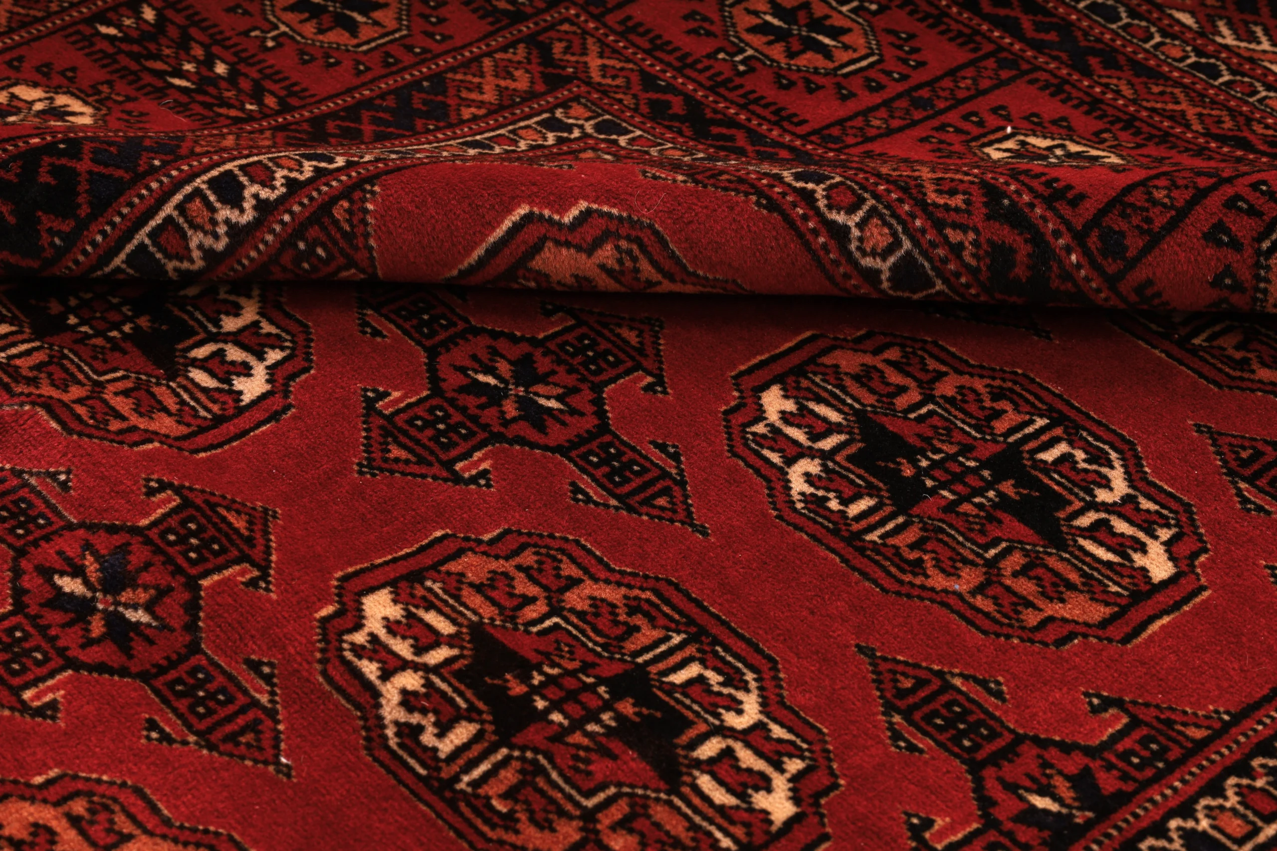 perserteppich-turkaman-198-x-135-cm-wolle-handgeknupft-rot-orange-16-scaled Handgeknüpfter Turkmen Perserteppich, 198 × 135 cm, Wolle