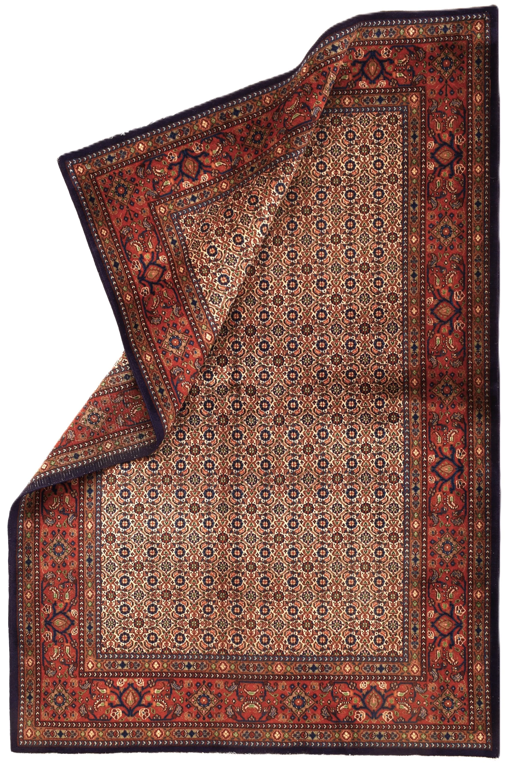 Moud Perserteppich 222 × 147 cm aus Wolle, handgeknüpft