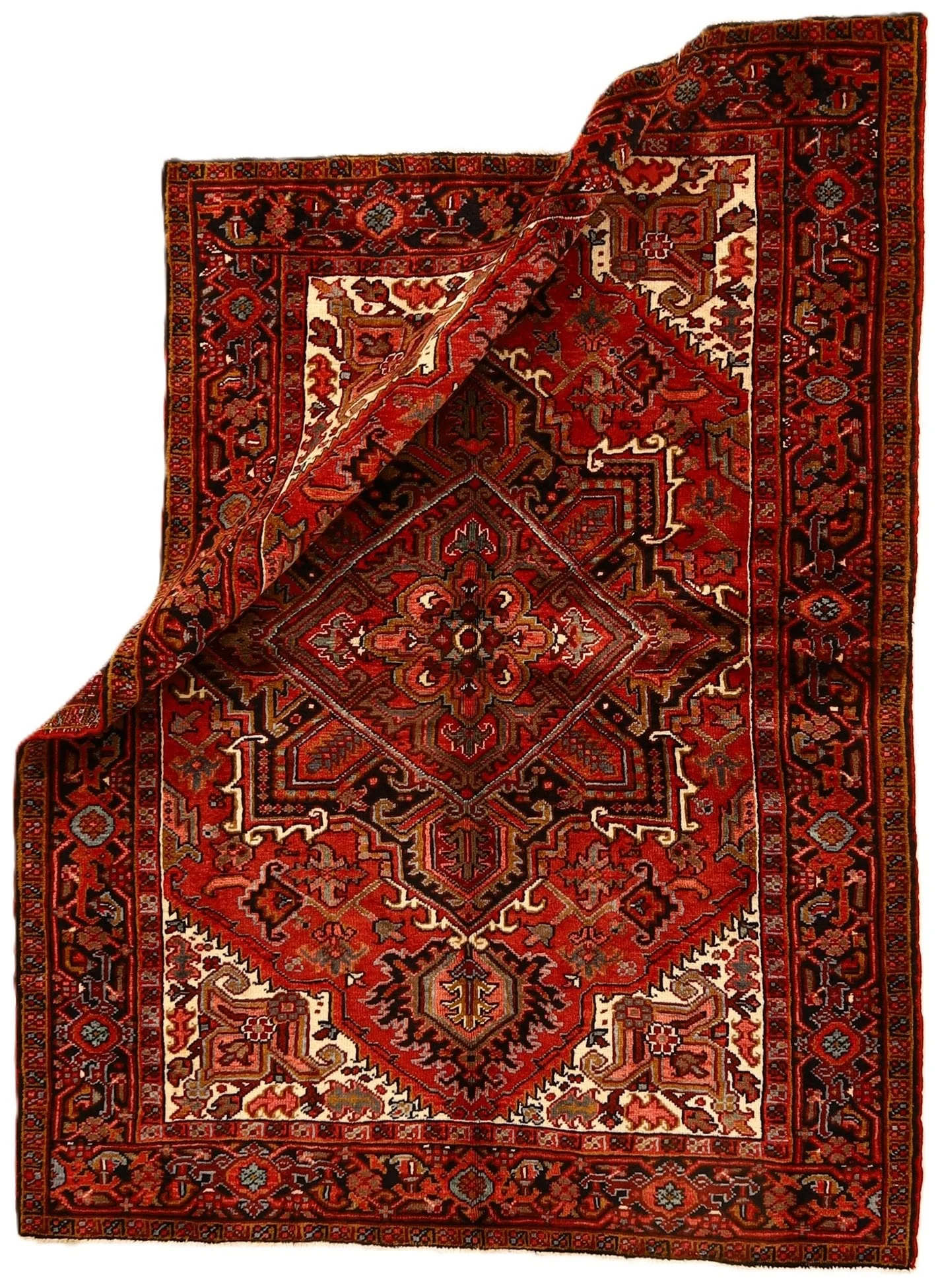 Handgeknüpfter Heriz Perserteppich 204 × 148 cm