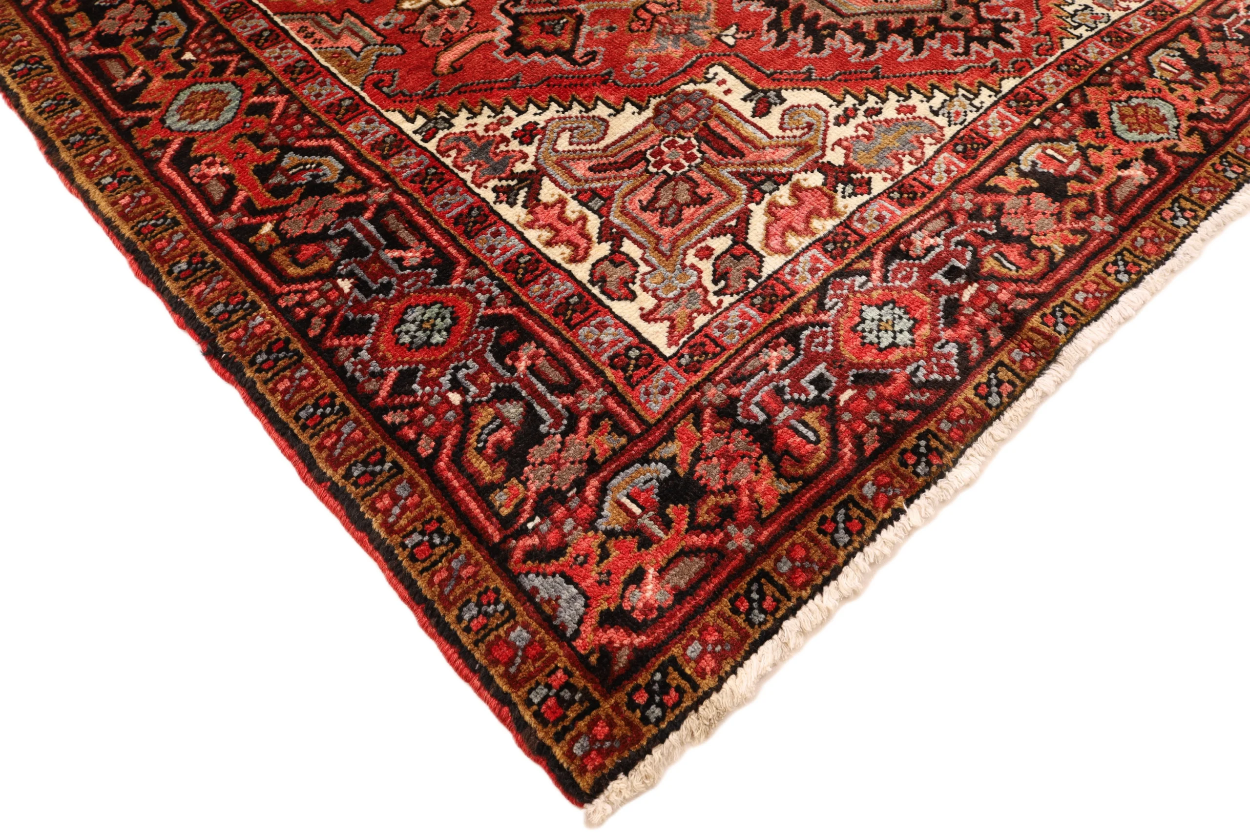 Handgeknüpfter Heriz Perserteppich 204 × 148 cm