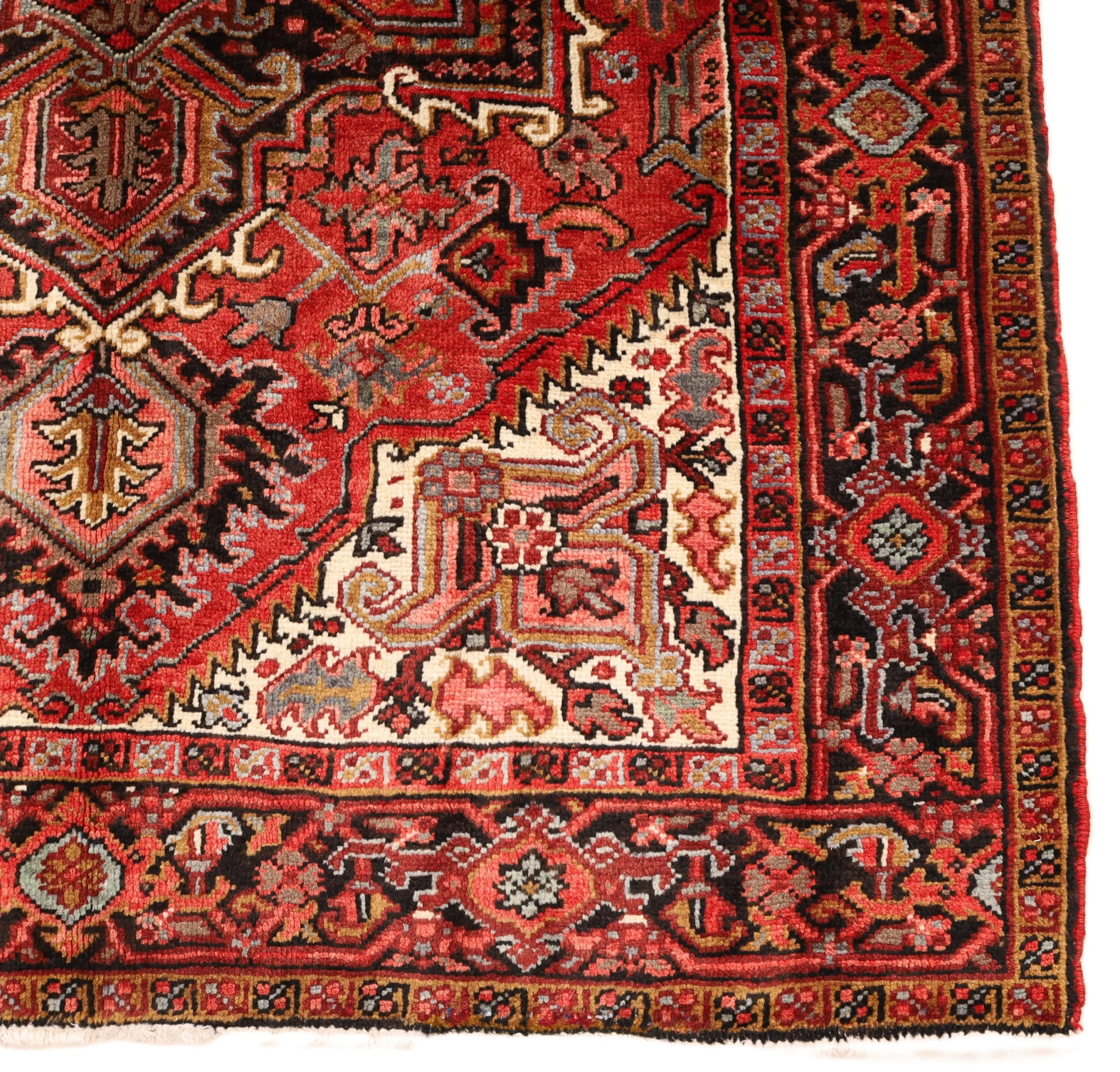 Handgeknüpfter Heriz Perserteppich 204 × 148 cm