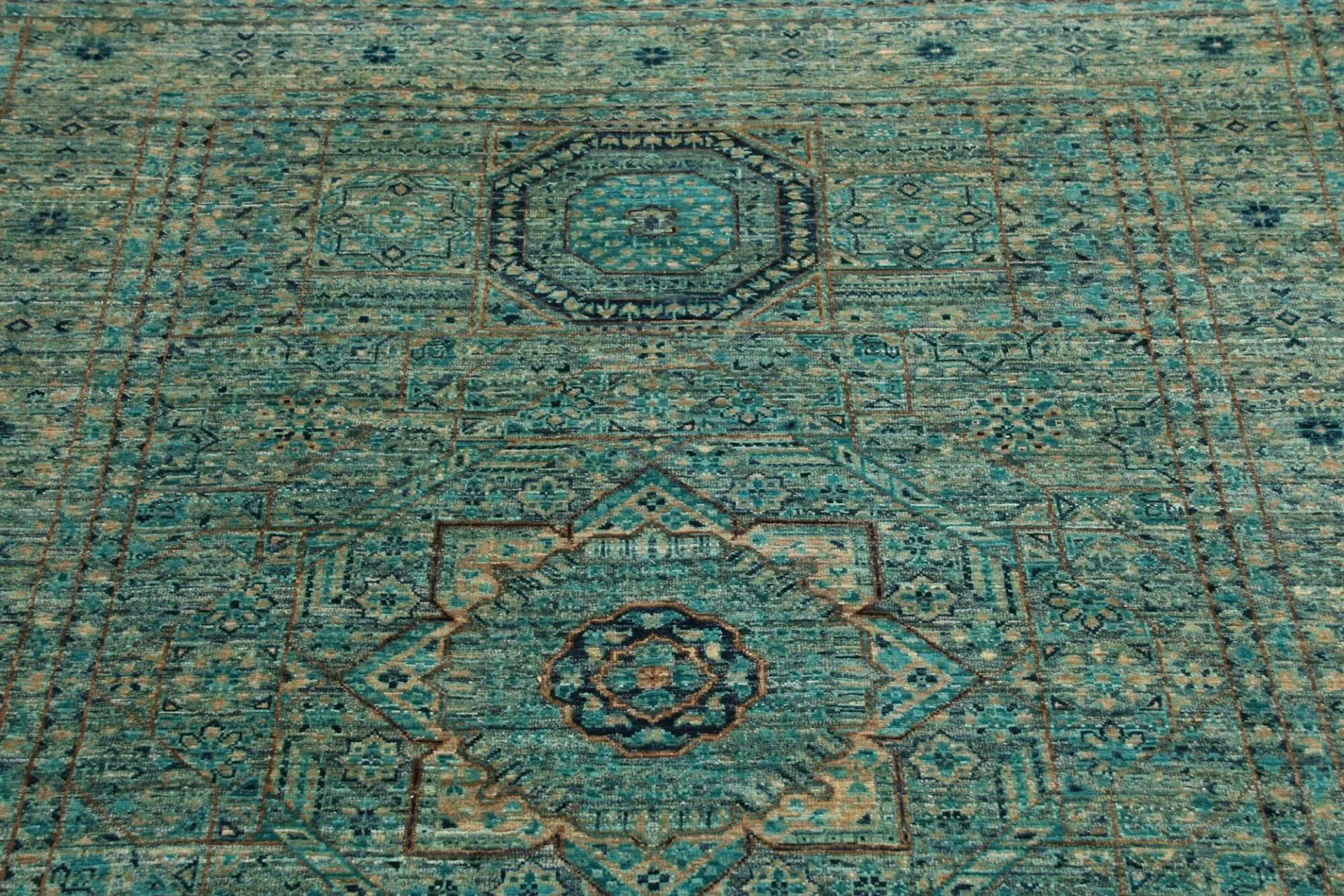 Mamluk Orientteppich aus Pakistan, 126 × 178 cm