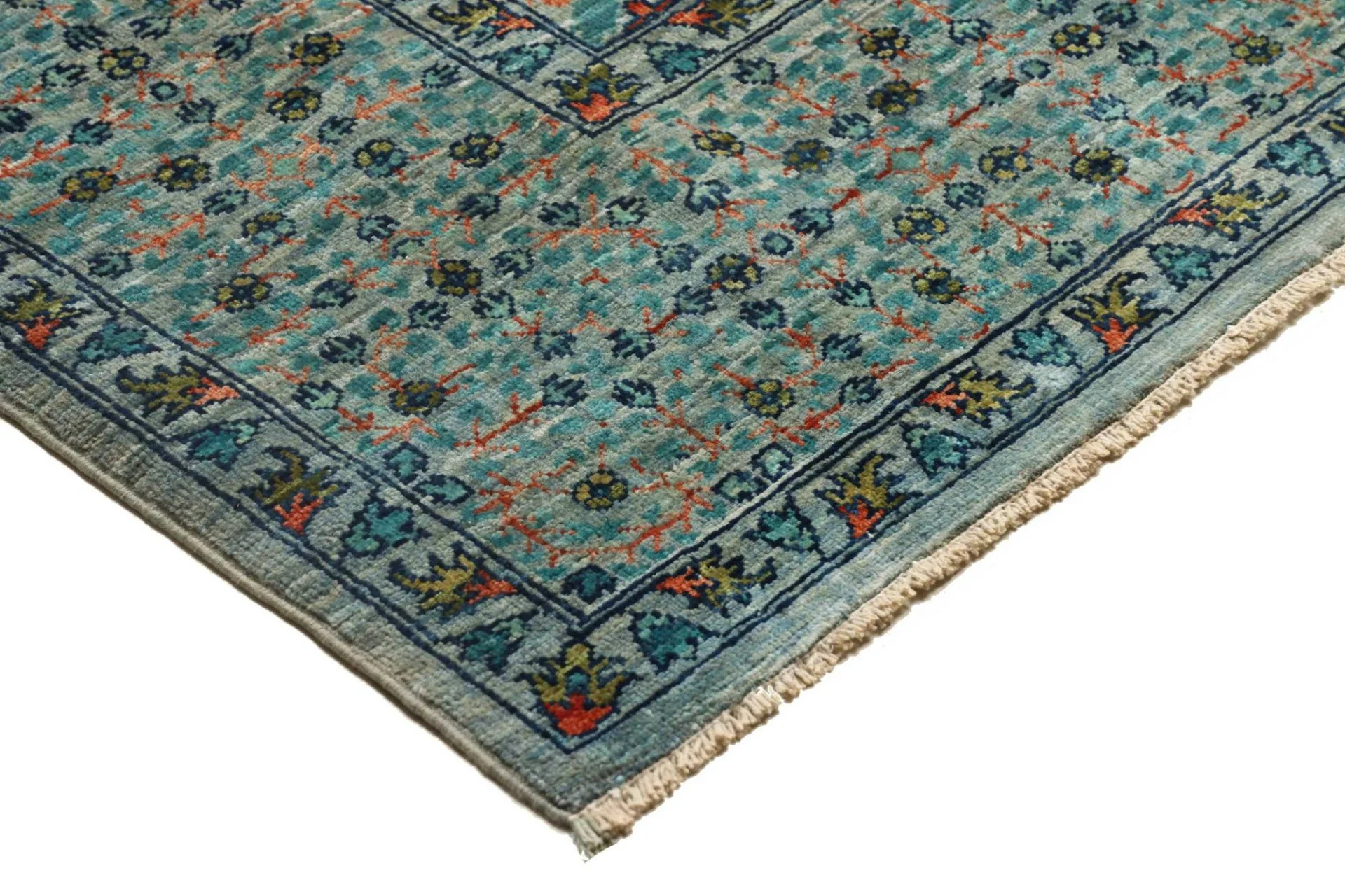 Mamluk Orientteppich 169 × 232 cm aus Wolle, handgeknüpft