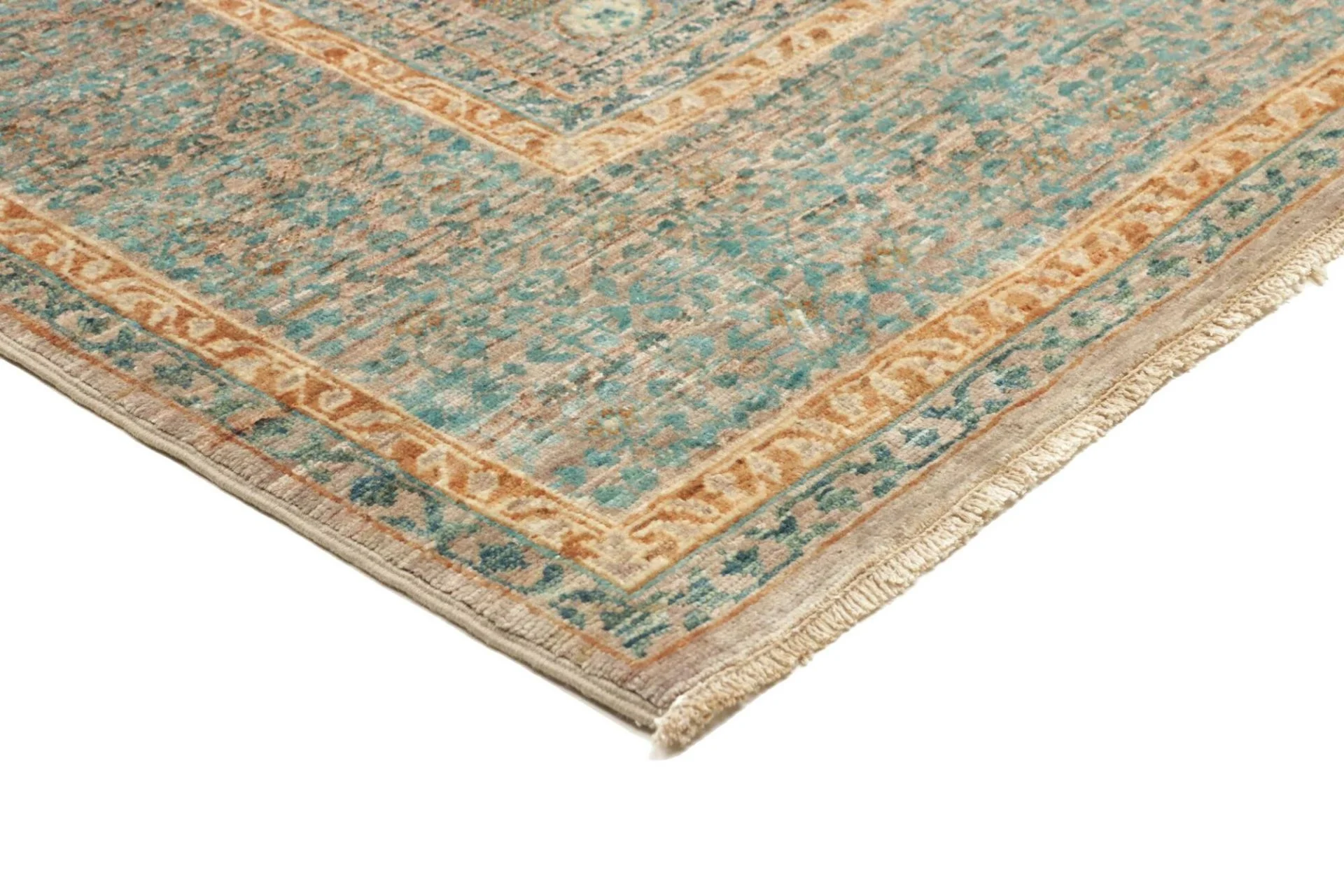 Handgeknüpfter Mamluk Orientteppich, 148 × 189 cm, Wolle