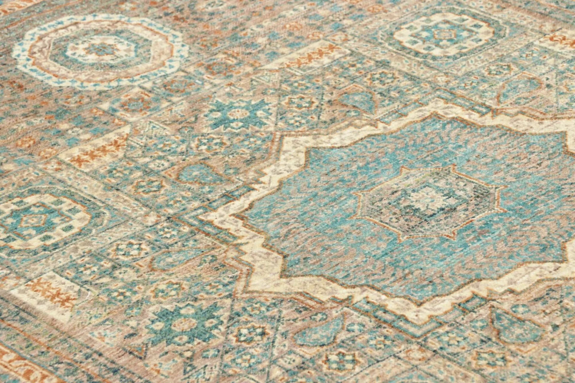 Handgeknüpfter Mamluk Orientteppich, 148 × 189 cm, Wolle