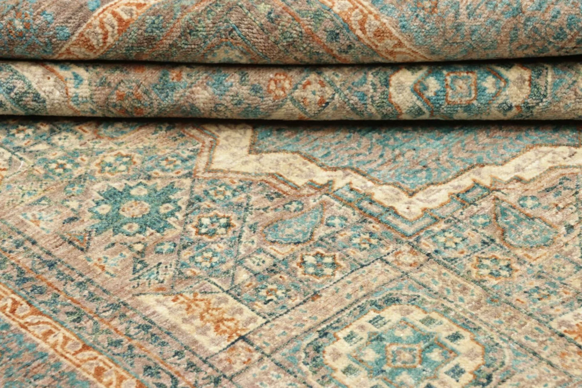 Handgeknüpfter Mamluk Orientteppich, 148 × 189 cm, Wolle