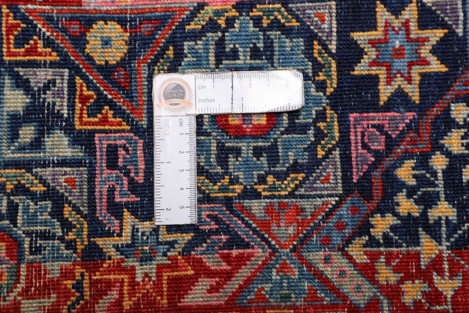 Mamluk Orientteppich 86 × 392 cm aus Wolle, handgeknüpft
