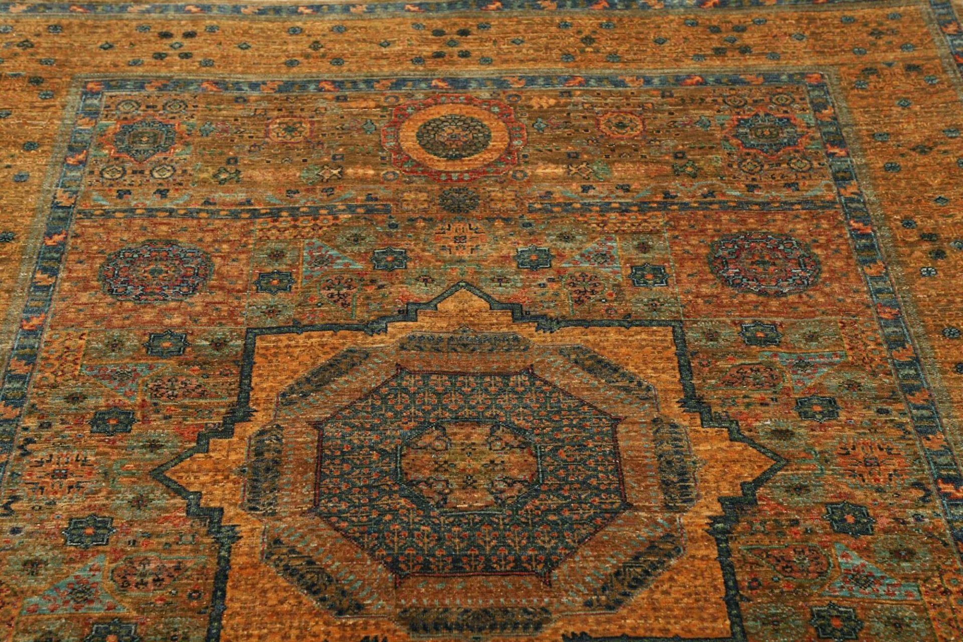 Handgeknüpfter Mamluk Orientteppich 155 × 204 cm