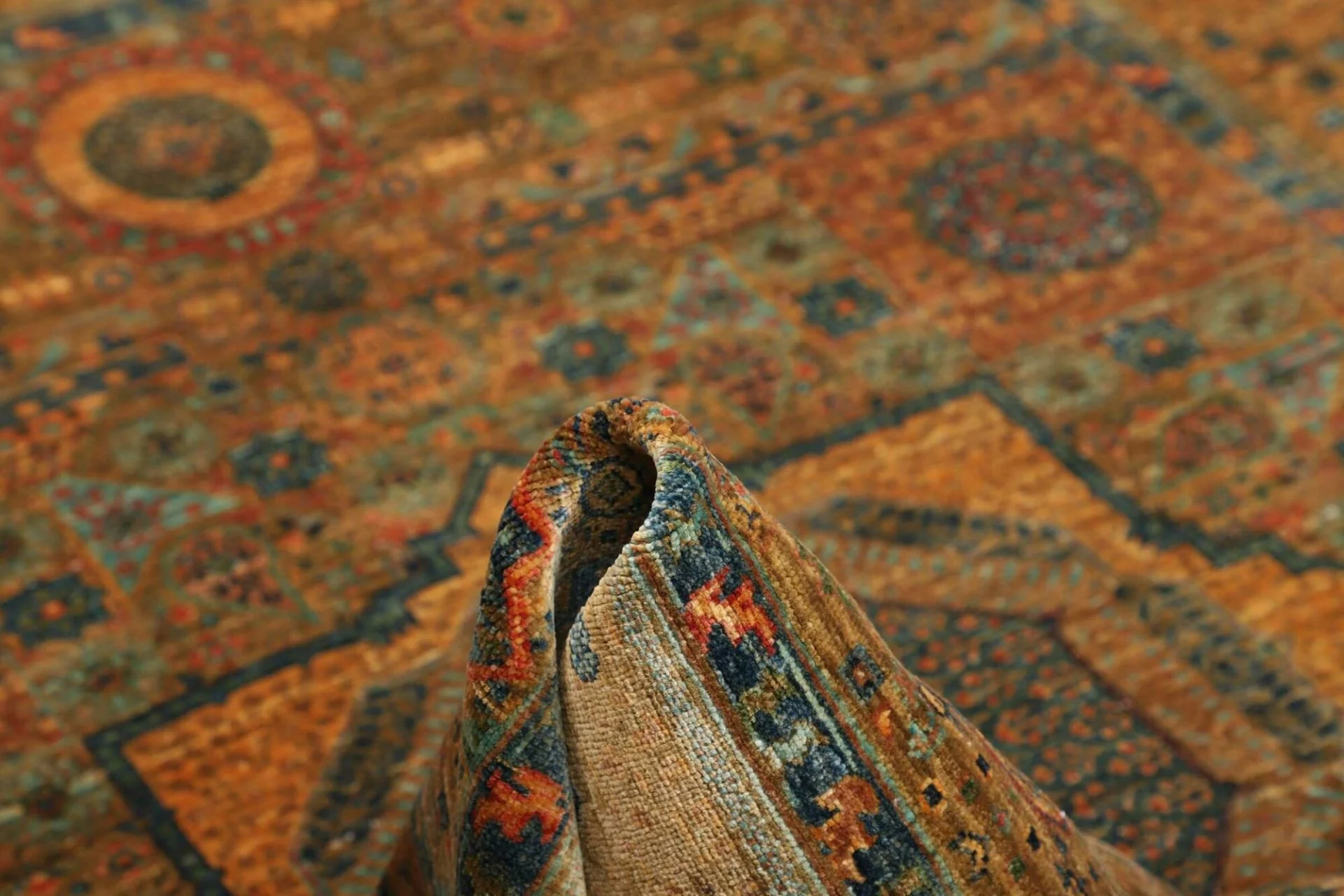 Handgeknüpfter Mamluk Orientteppich 155 × 204 cm