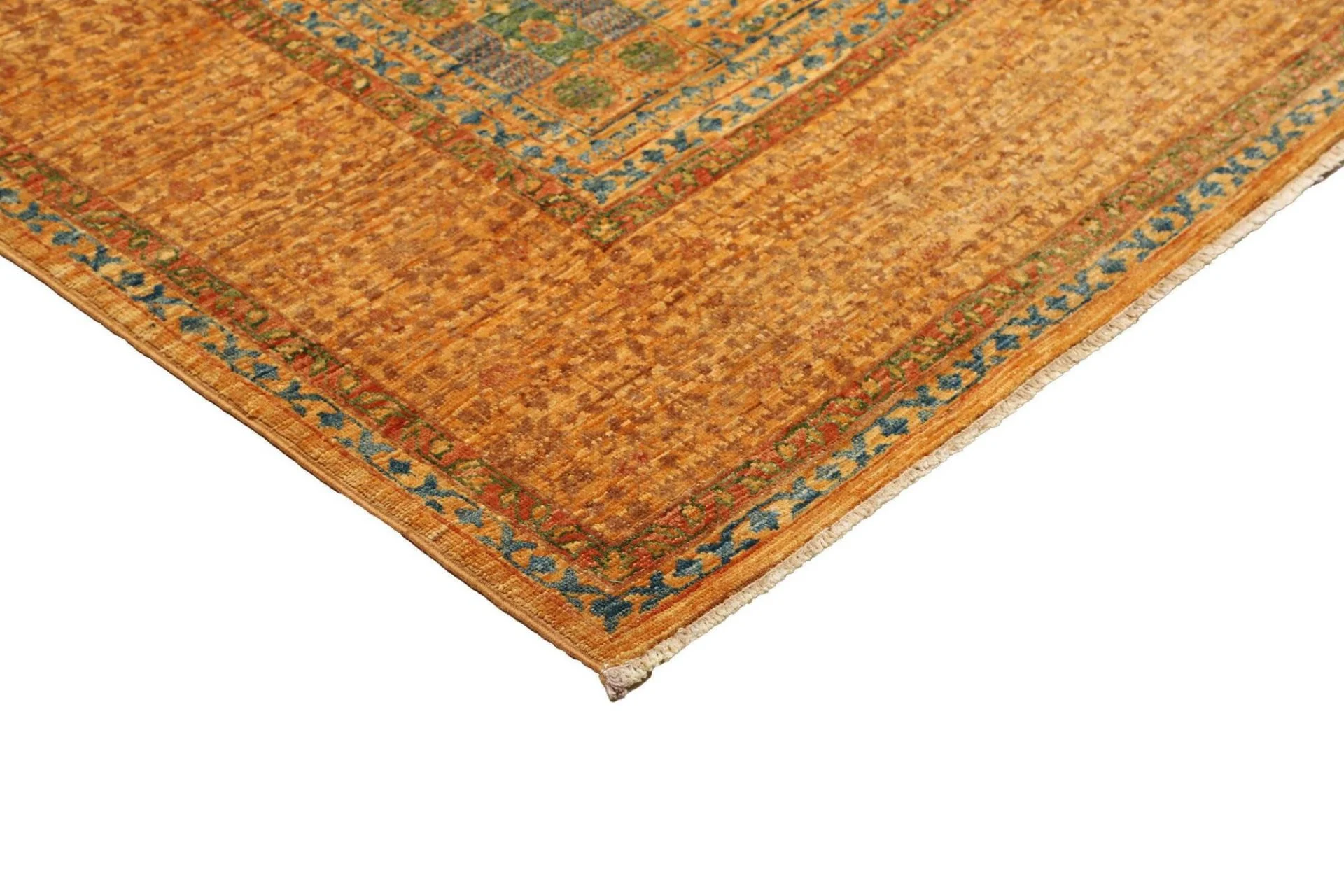 Mamluk Orientteppich 154 × 220 cm aus Wolle, handgeknüpft