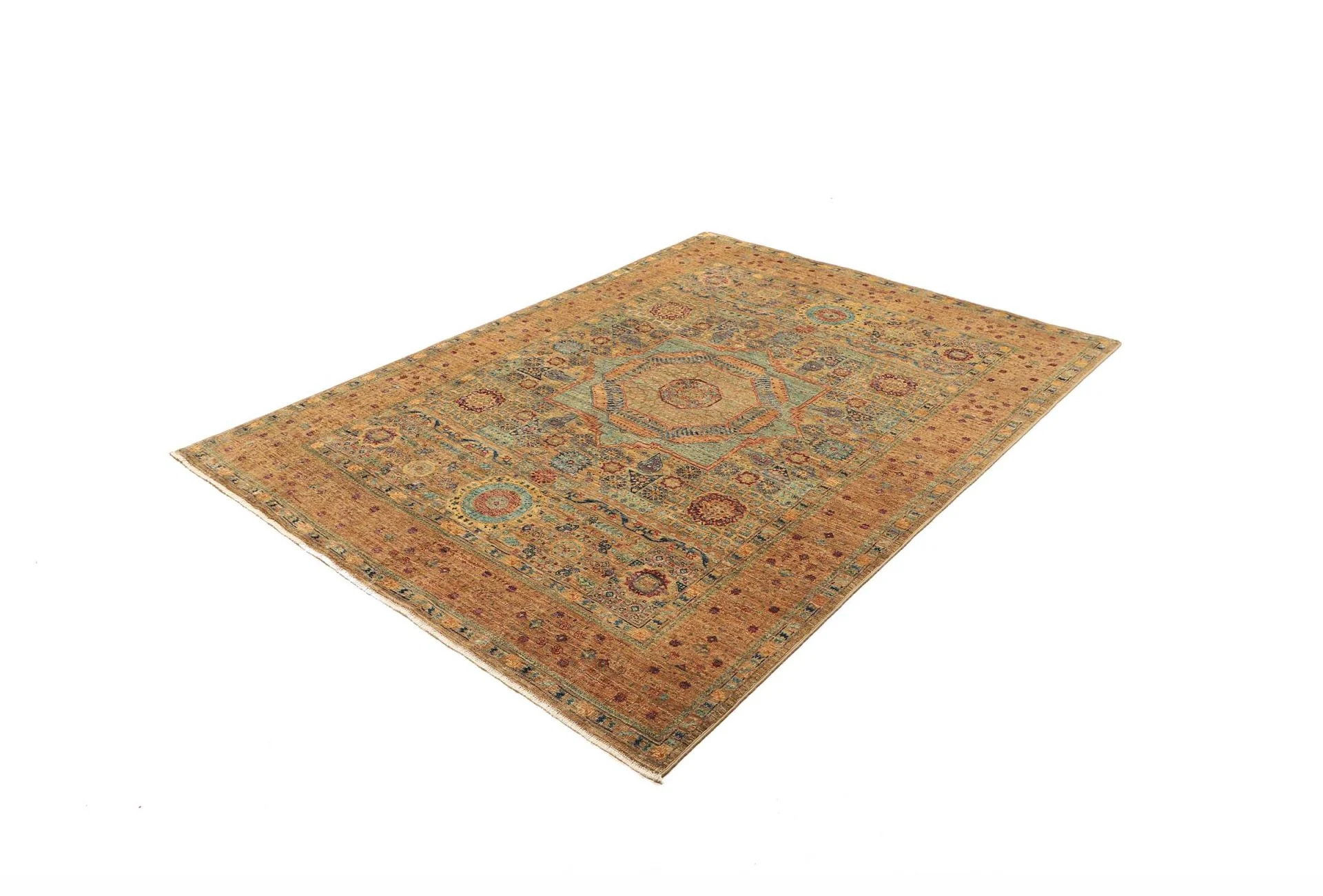 Mamluk Orientteppich aus Pakistan, 149 × 200 cm