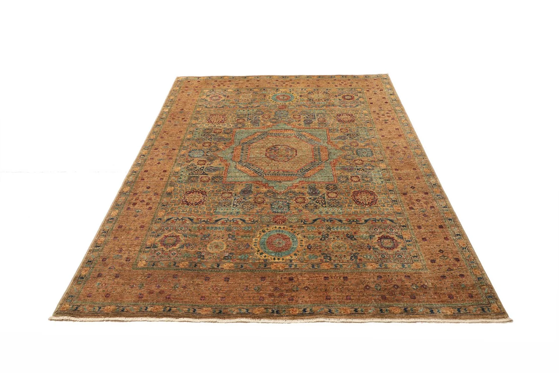 Mamluk Orientteppich aus Pakistan, 149 × 200 cm
