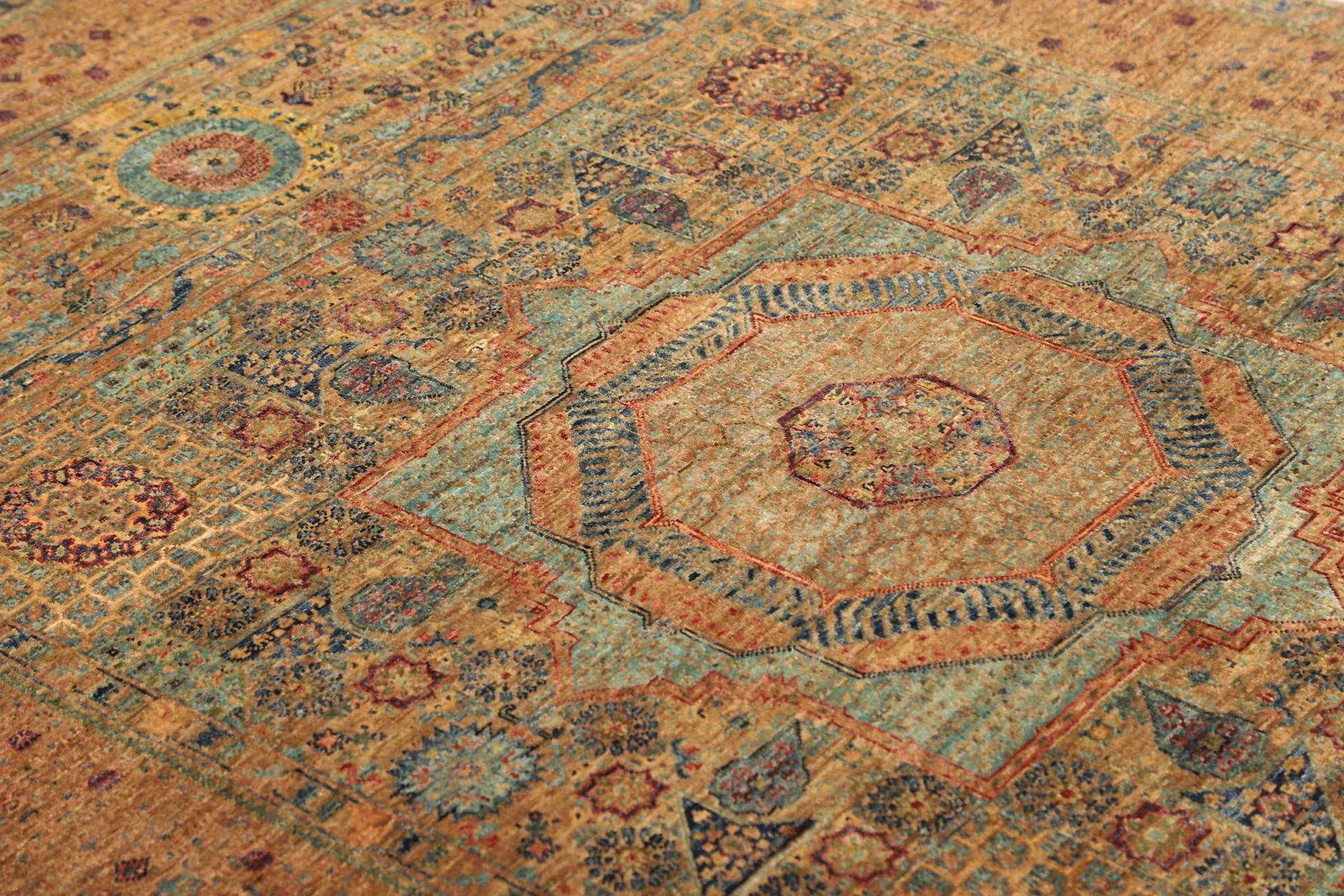 Mamluk Orientteppich aus Pakistan, 149 × 200 cm