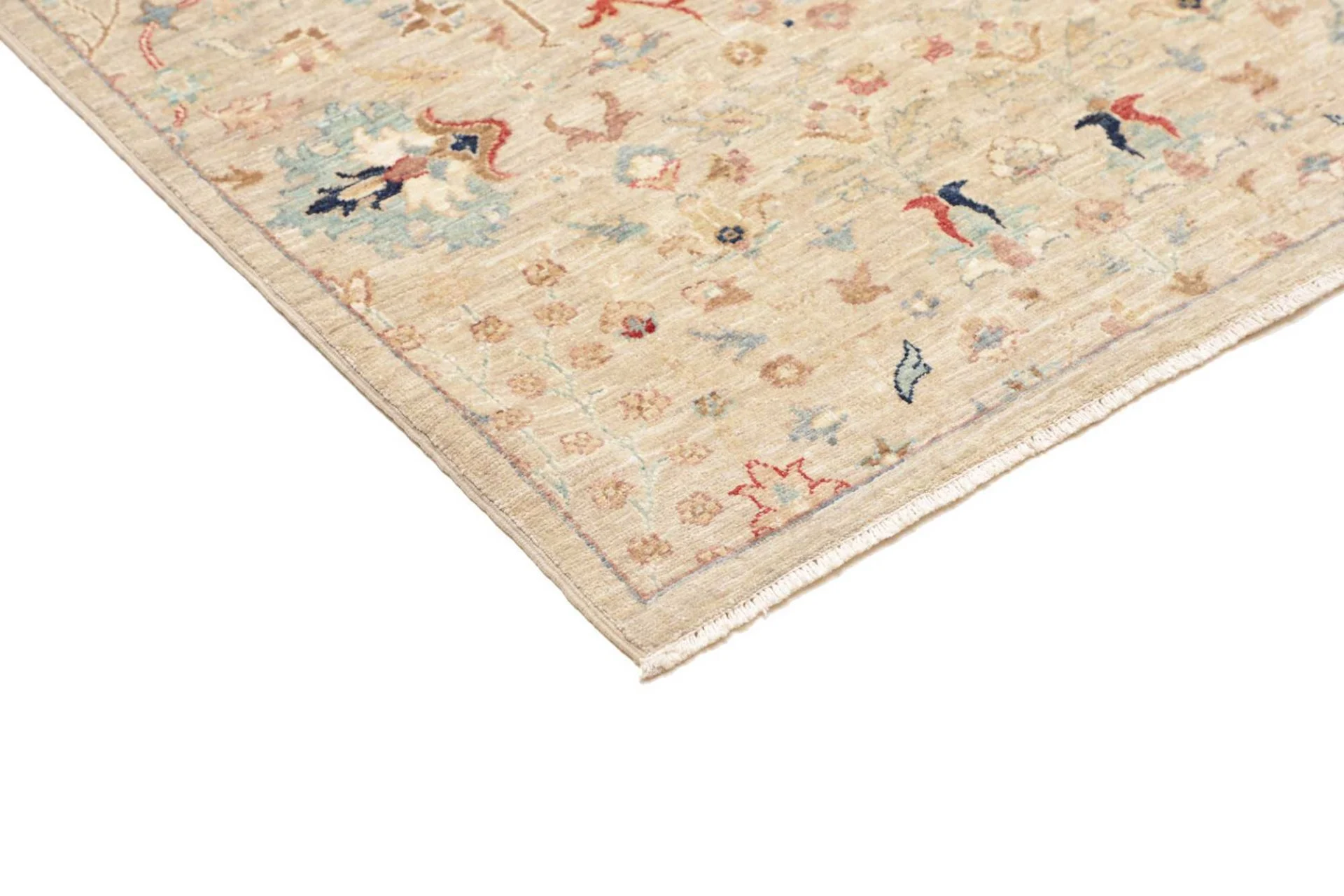 Handgeknüpfter Samarkand Orientteppich, 84 × 290 cm, Wolle