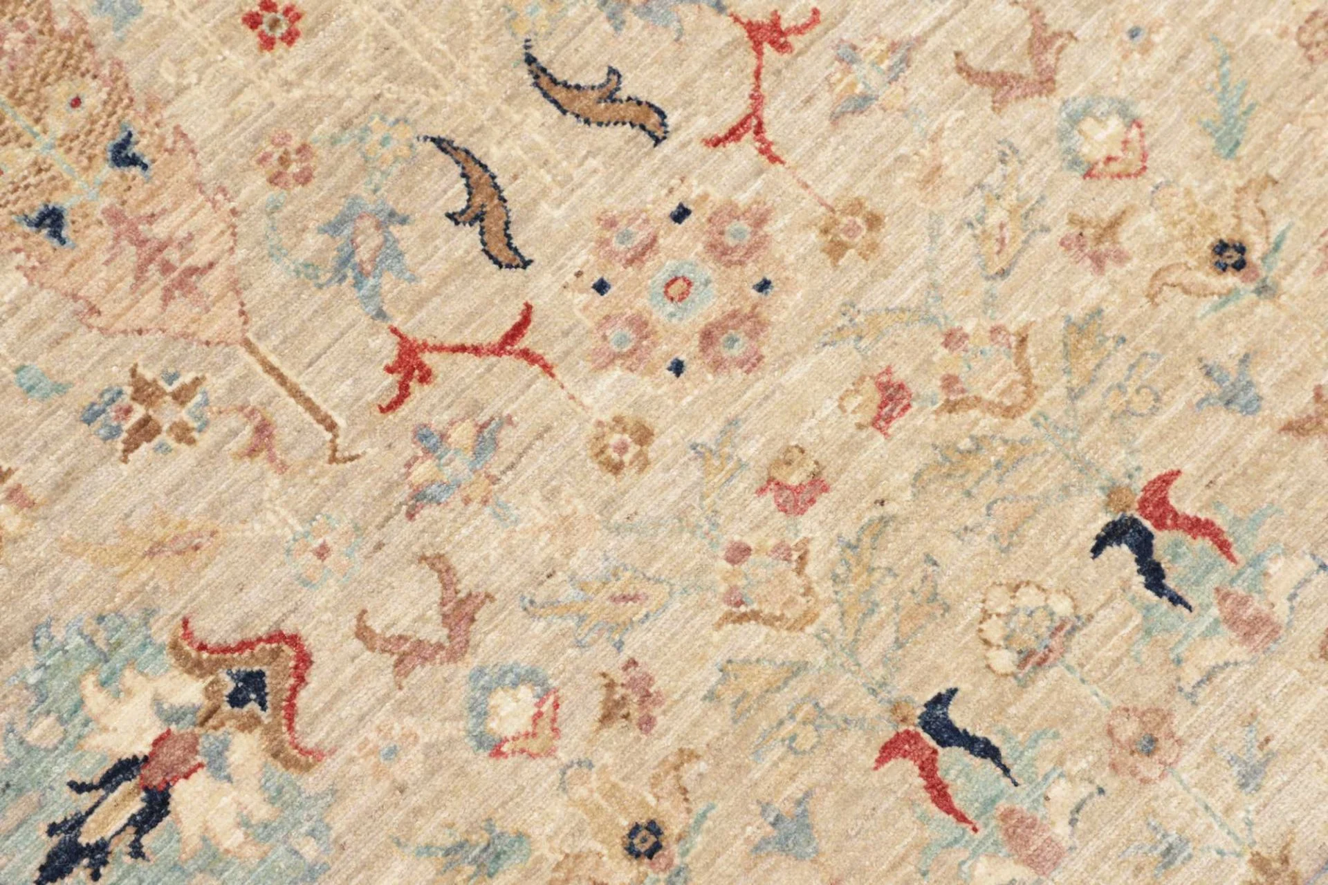 Handgeknüpfter Samarkand Orientteppich, 84 × 290 cm, Wolle