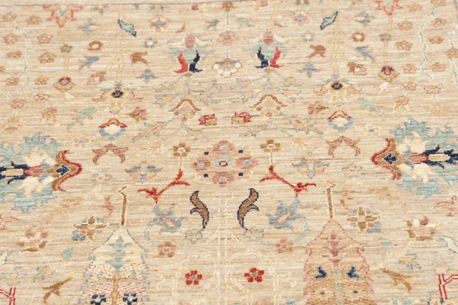 Handgeknüpfter Samarkand Orientteppich, 84 × 290 cm, Wolle
