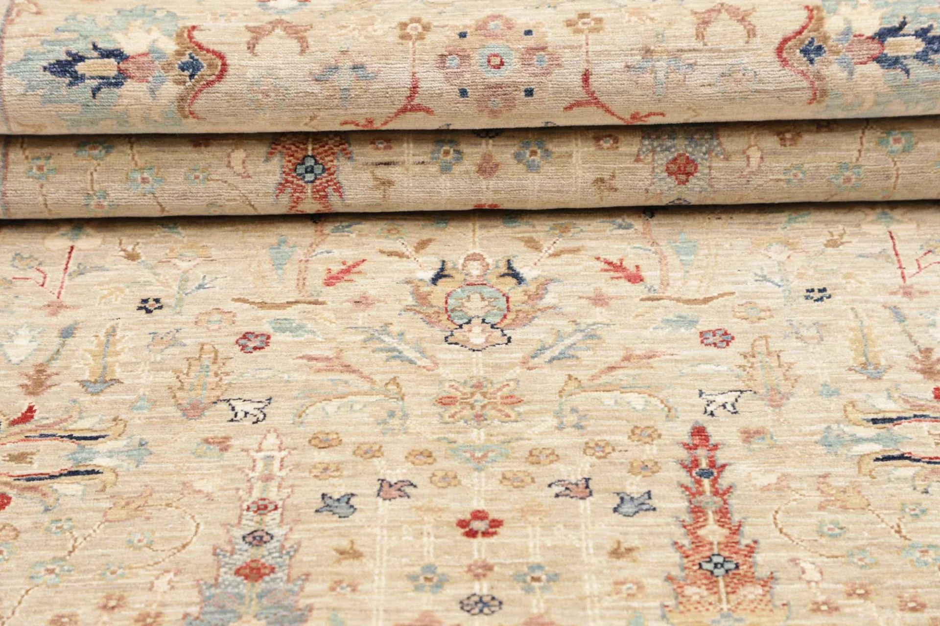 Handgeknüpfter Samarkand Orientteppich, 84 × 290 cm, Wolle