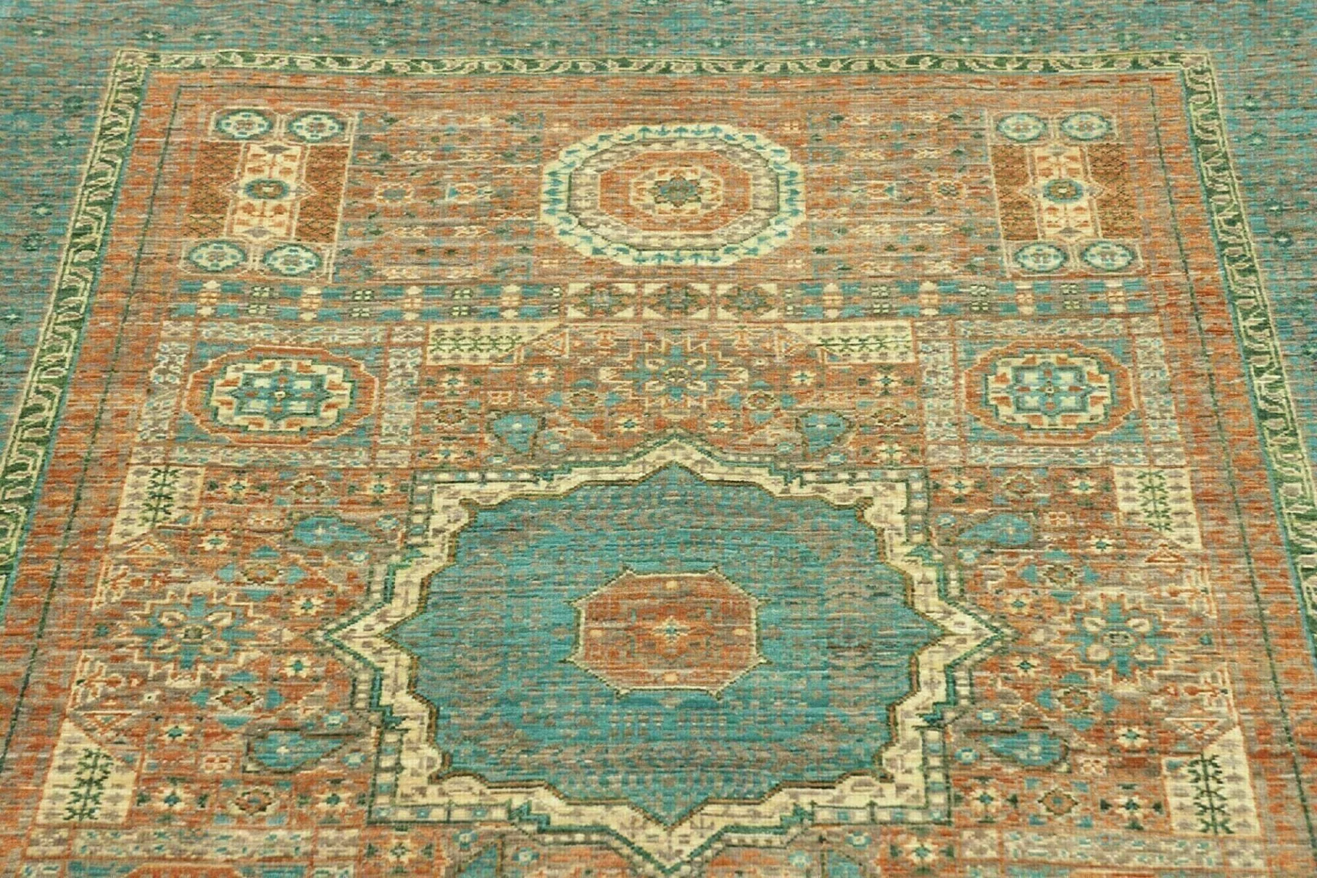 Mamluk Orientteppich aus Pakistan, 126 × 179 cm