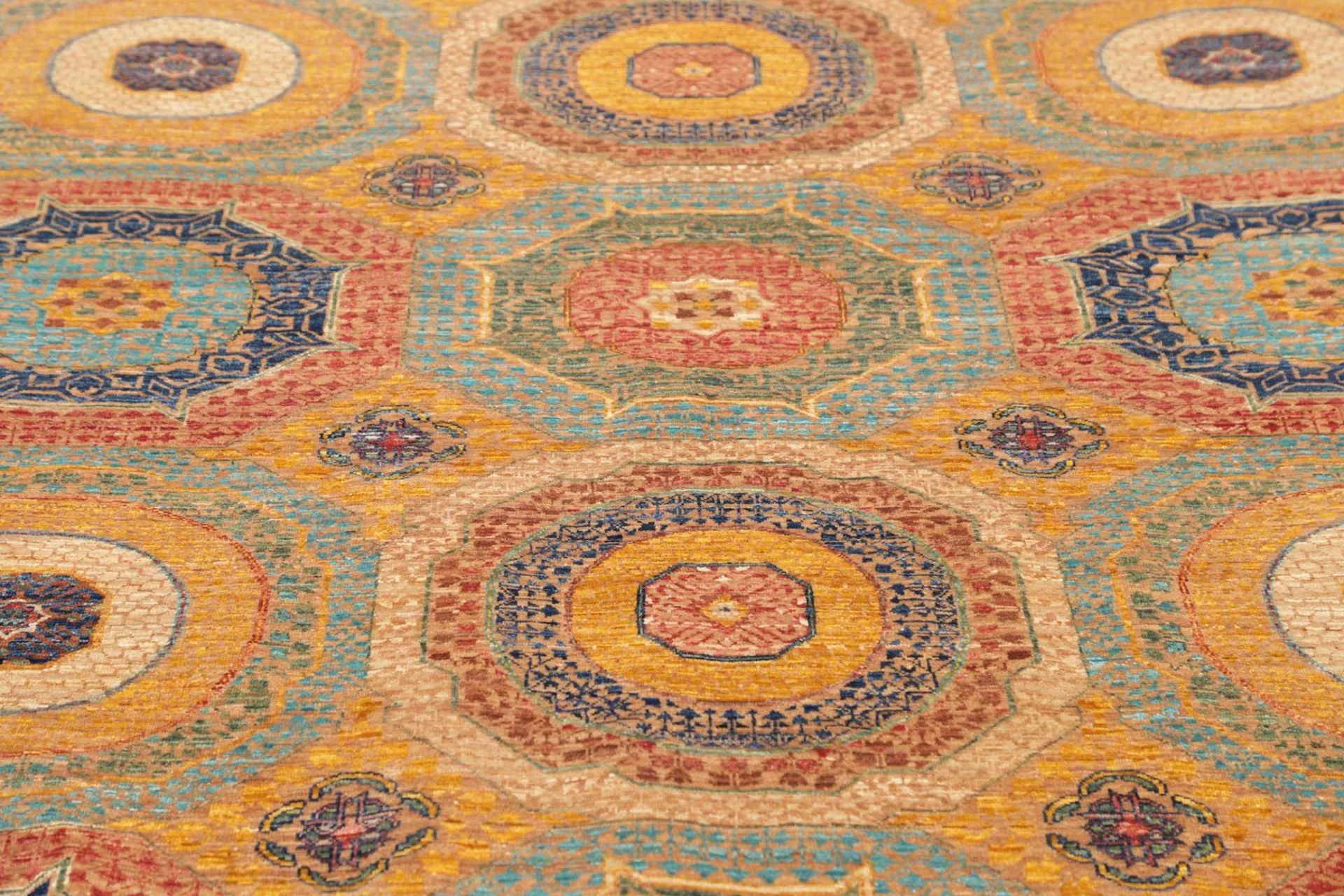 Mamluk Orientteppich aus Pakistan, 150 × 199 cm