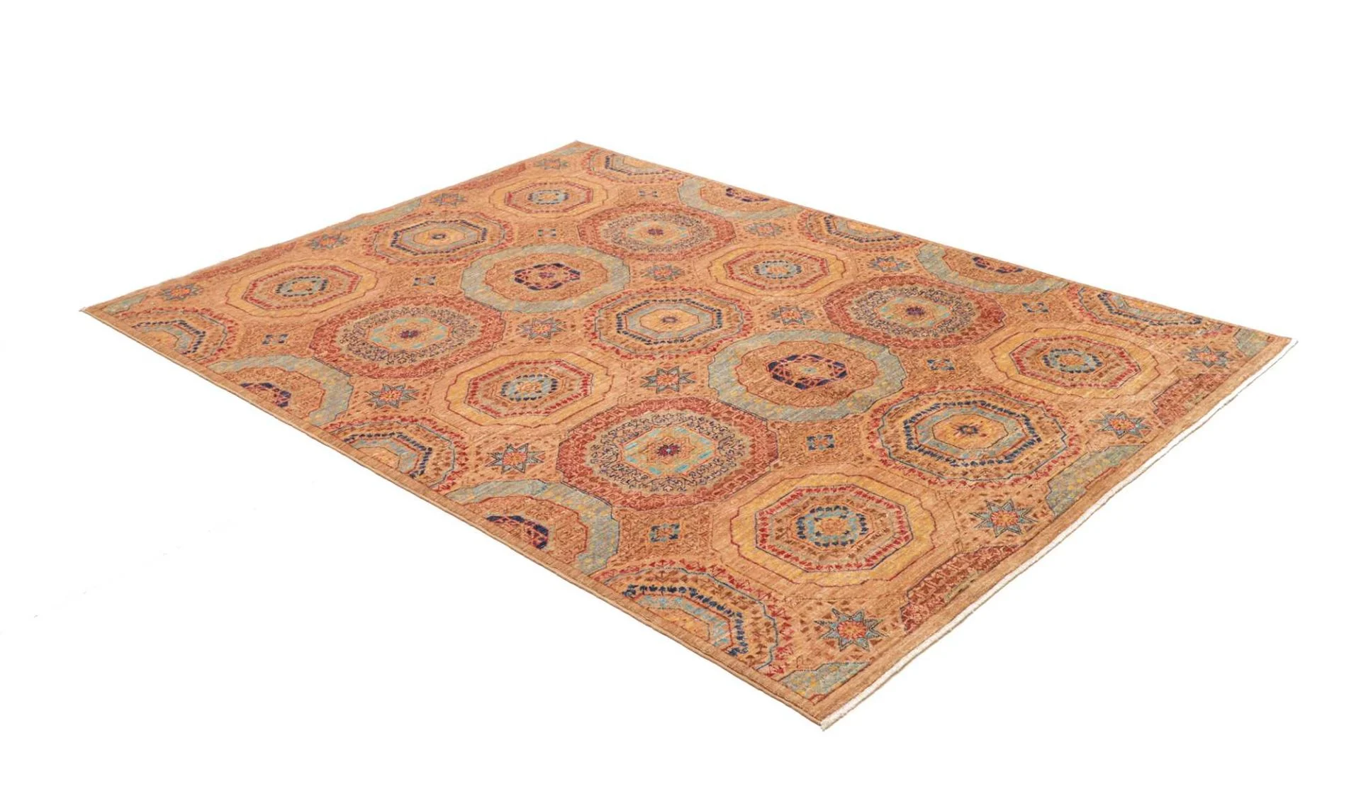 Mamluk Orientteppich aus Pakistan, 149 × 209 cm