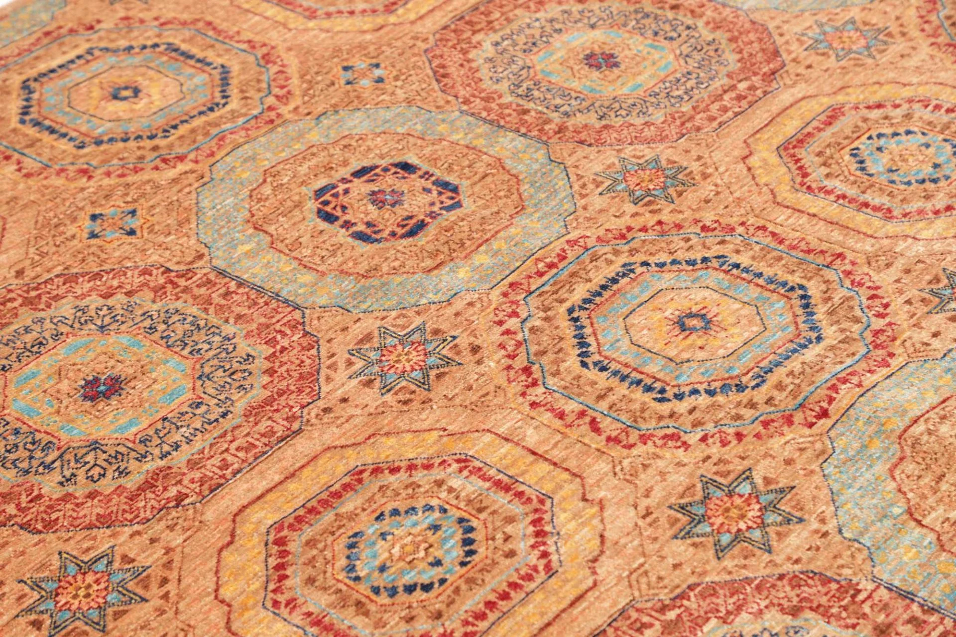 Mamluk Orientteppich aus Pakistan, 149 × 209 cm