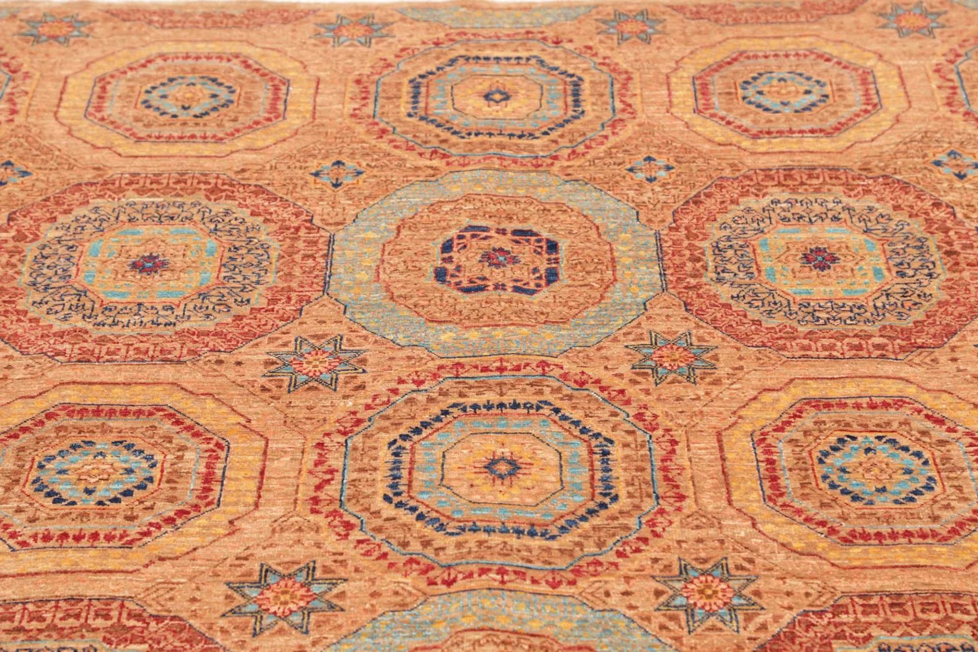Mamluk Orientteppich aus Pakistan, 149 × 209 cm