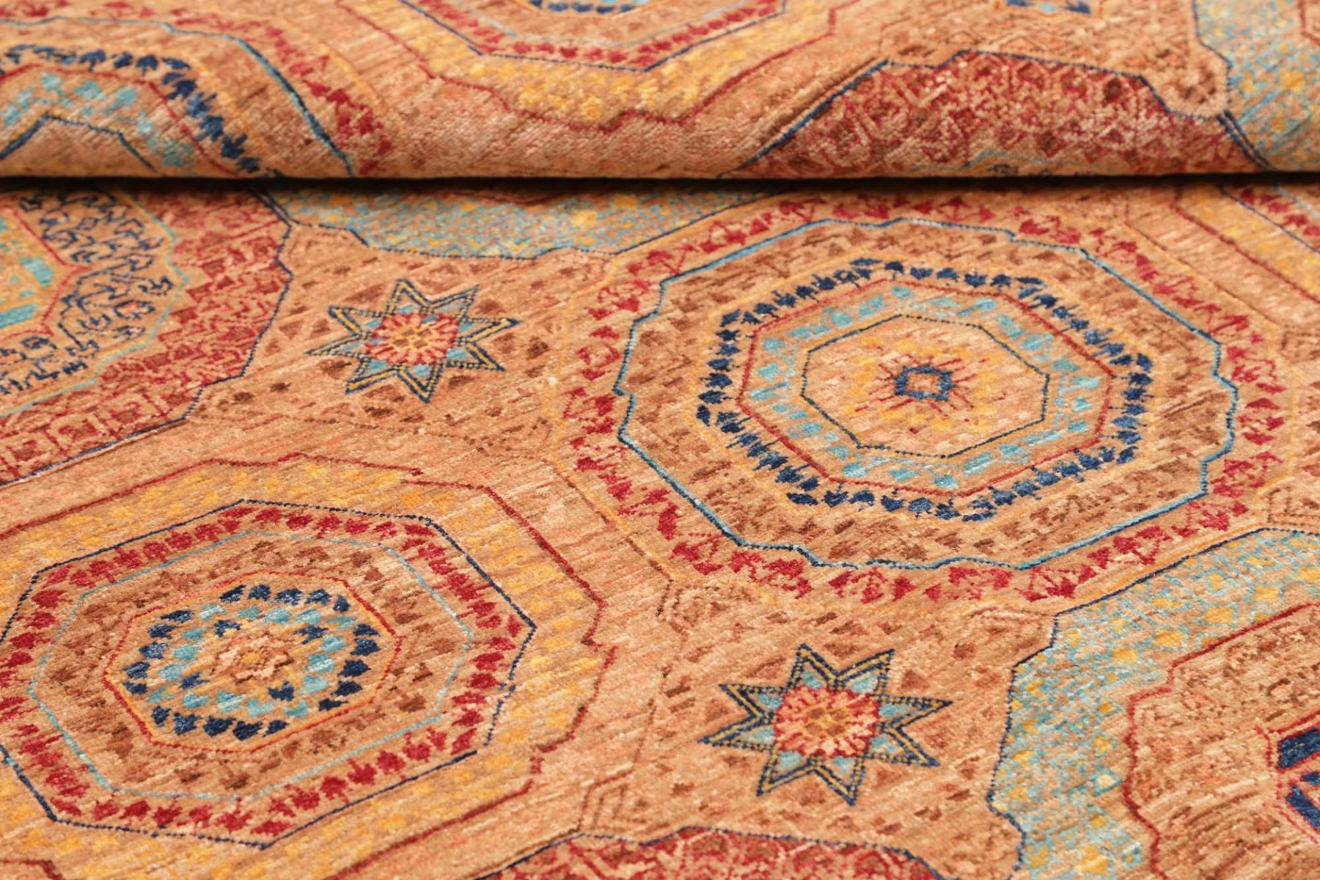 Mamluk Orientteppich aus Pakistan, 149 × 209 cm