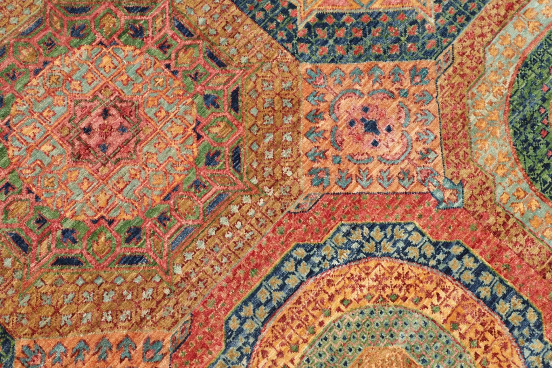 Handgeknüpfter Mamluk Orientteppich 169 × 231 cm