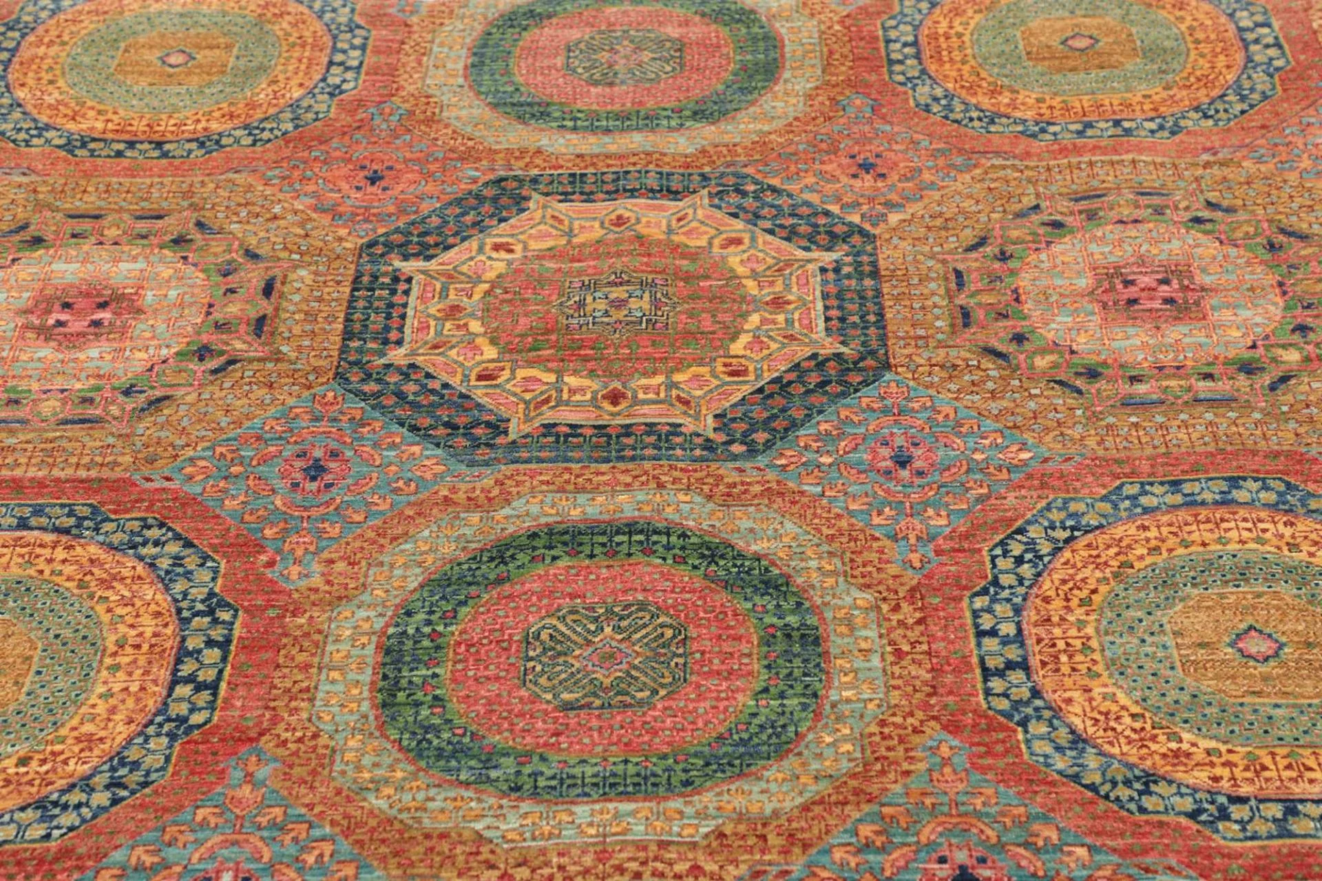 Handgeknüpfter Mamluk Orientteppich 169 × 231 cm