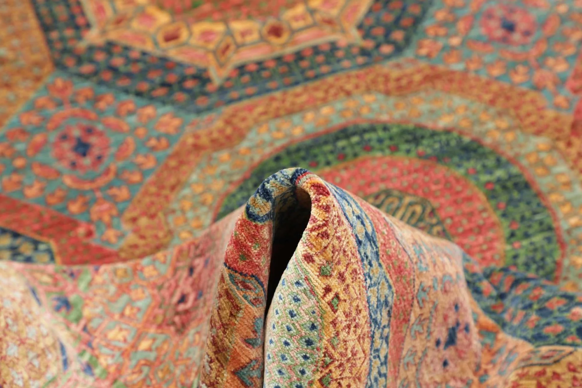 Handgeknüpfter Mamluk Orientteppich 169 × 231 cm