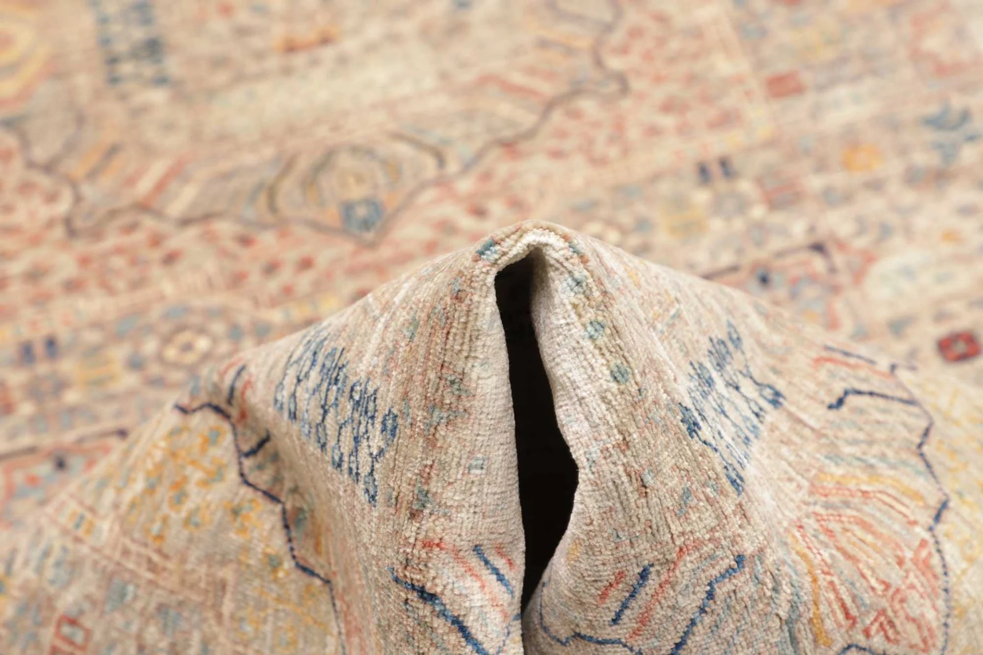Mamluk Orientteppich aus Pakistan, 83 × 344 cm