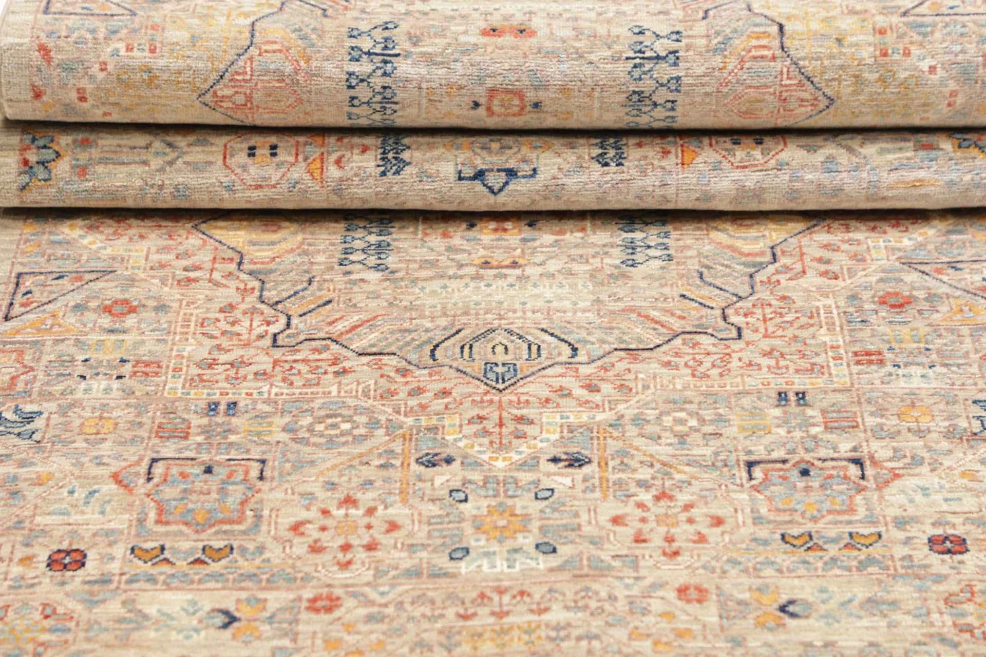 Mamluk Orientteppich aus Pakistan, 83 × 344 cm
