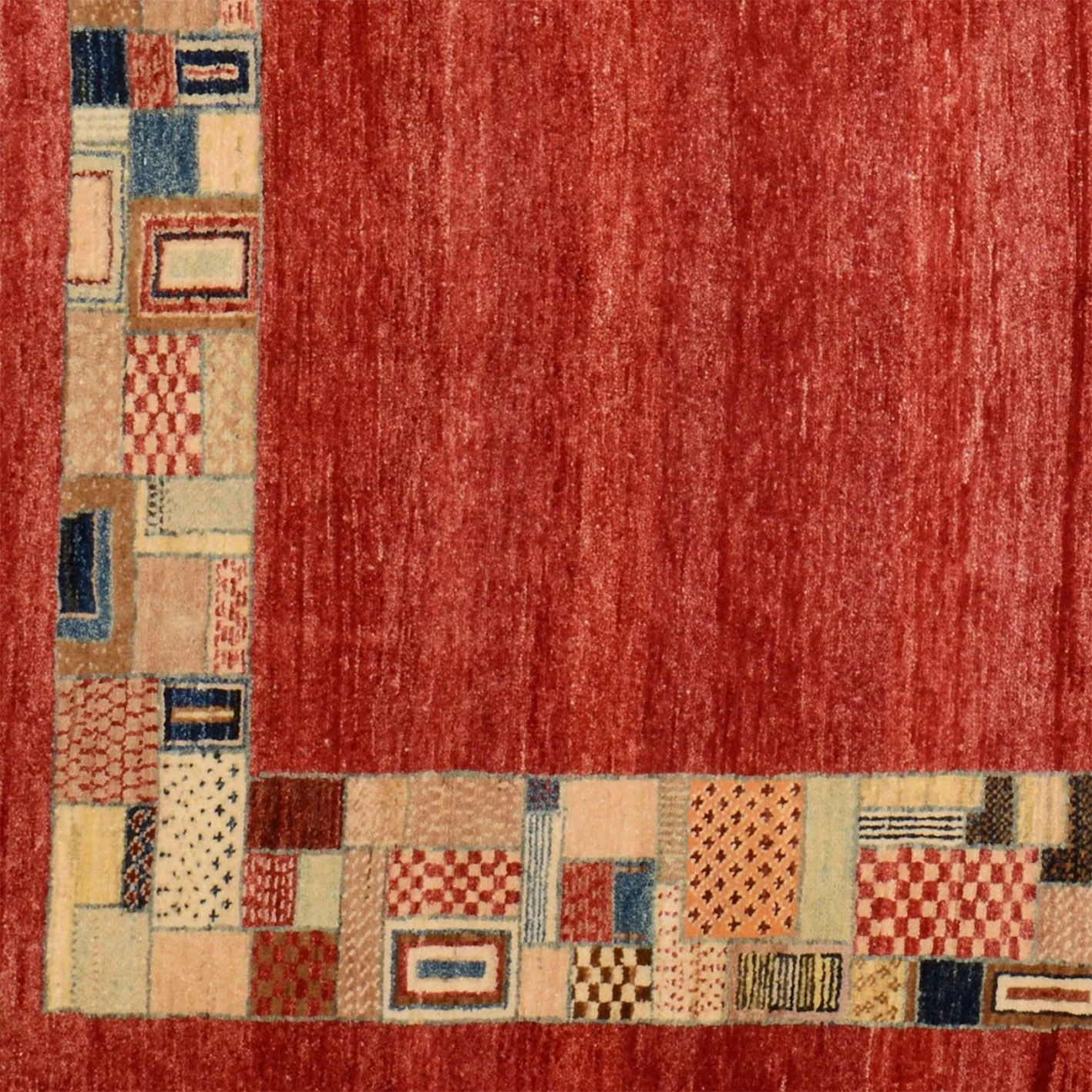 Handgeknüpfter Gabbeh Orientteppich 142 × 187 cm