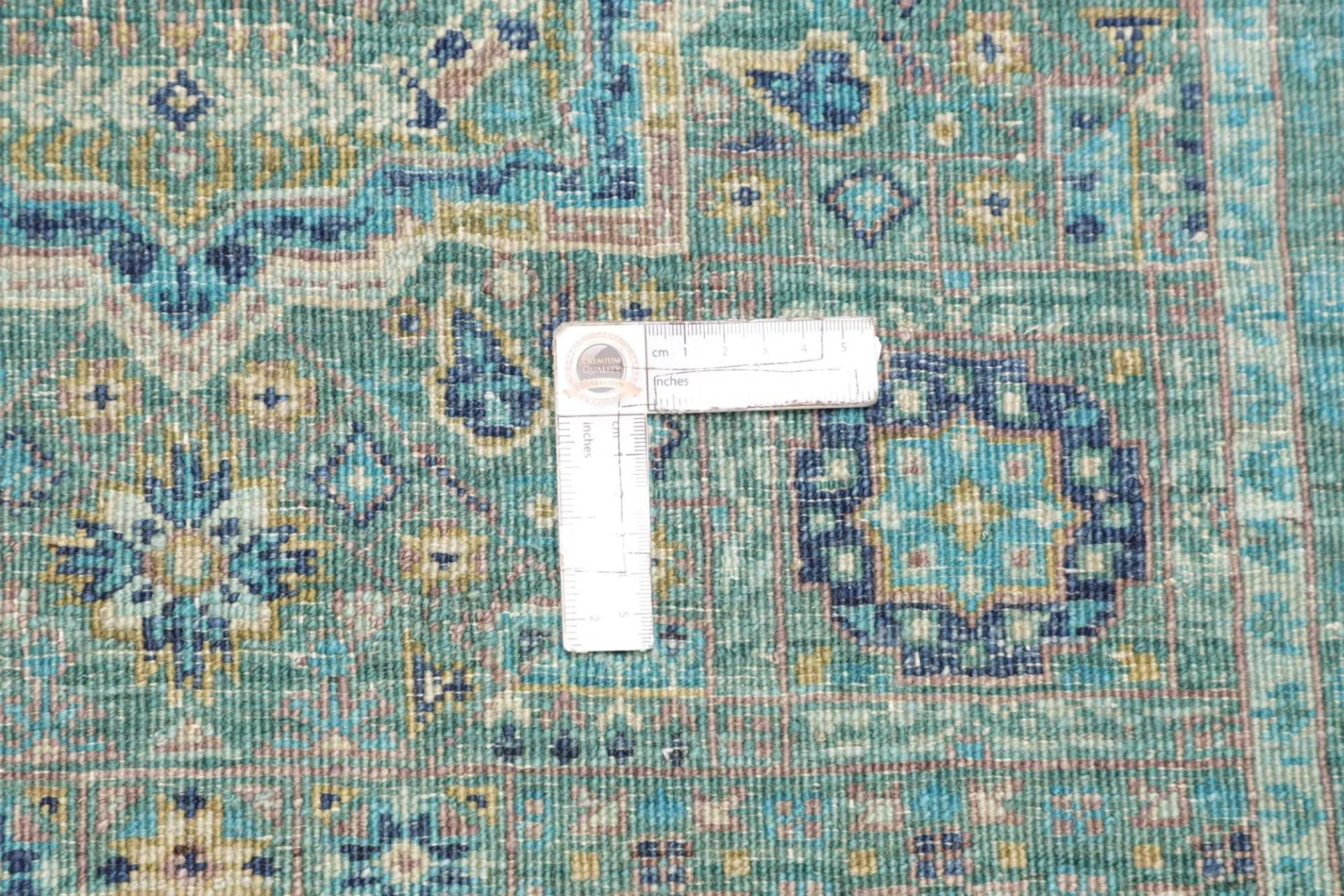 Handgeknüpfter Mamluk Orientteppich, 83 × 395 cm, Wolle
