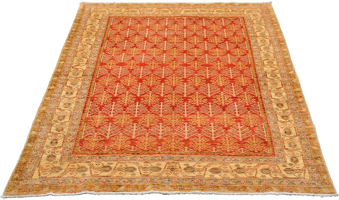 Handgeknüpfter Ziegler Orientteppich 141 × 206 cm