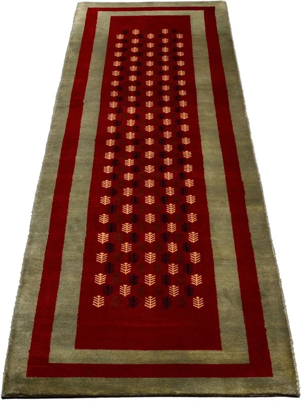 Loribaft Orientteppich aus Indien, 81 × 303 cm