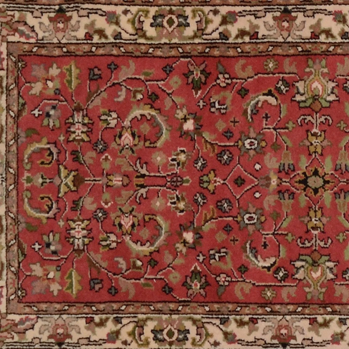 Handgeknüpfter Sarough Orientteppich, 79 × 406 cm, Wolle