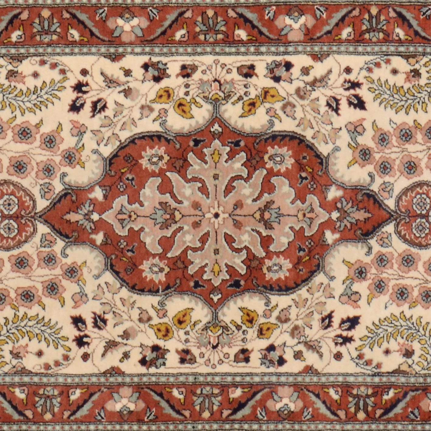 Handgeknüpfter Täbriz Orientteppich, 81 × 270 cm, Wolle