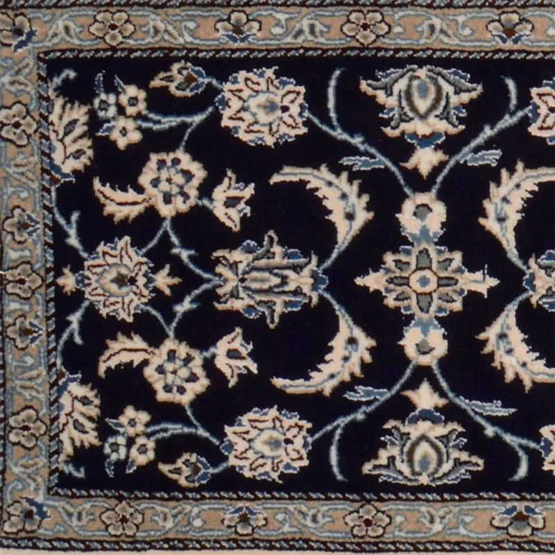 Handgeknüpfter Nain Perserteppich 68 × 302 cm