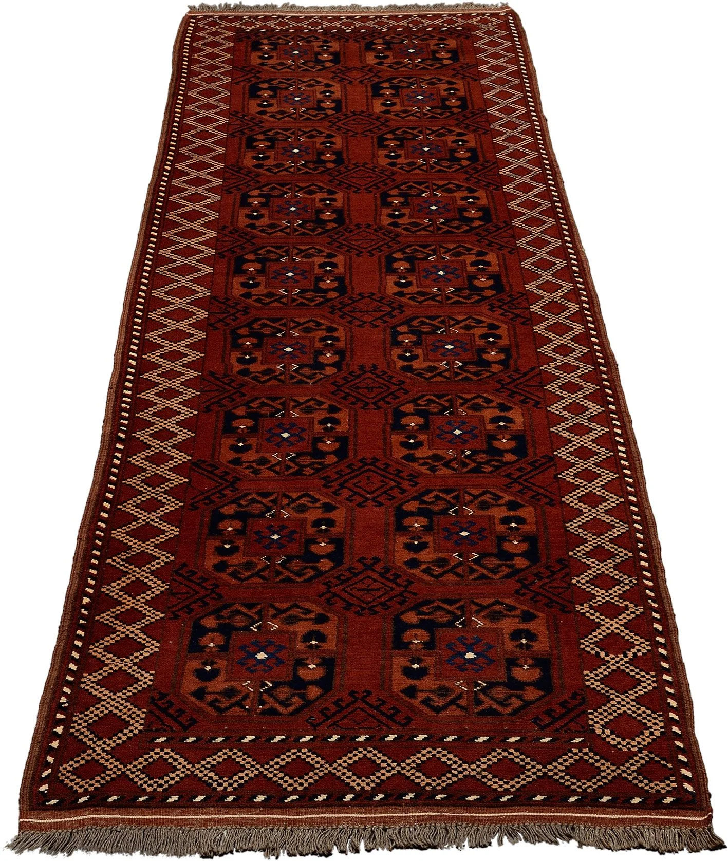 Handgeknüpfter Turkmen Orientteppich 93 × 309 cm