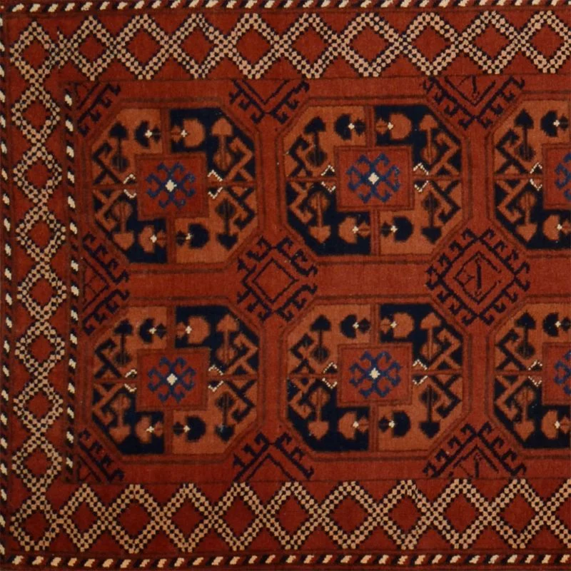 Handgeknüpfter Turkmen Orientteppich 93 × 309 cm