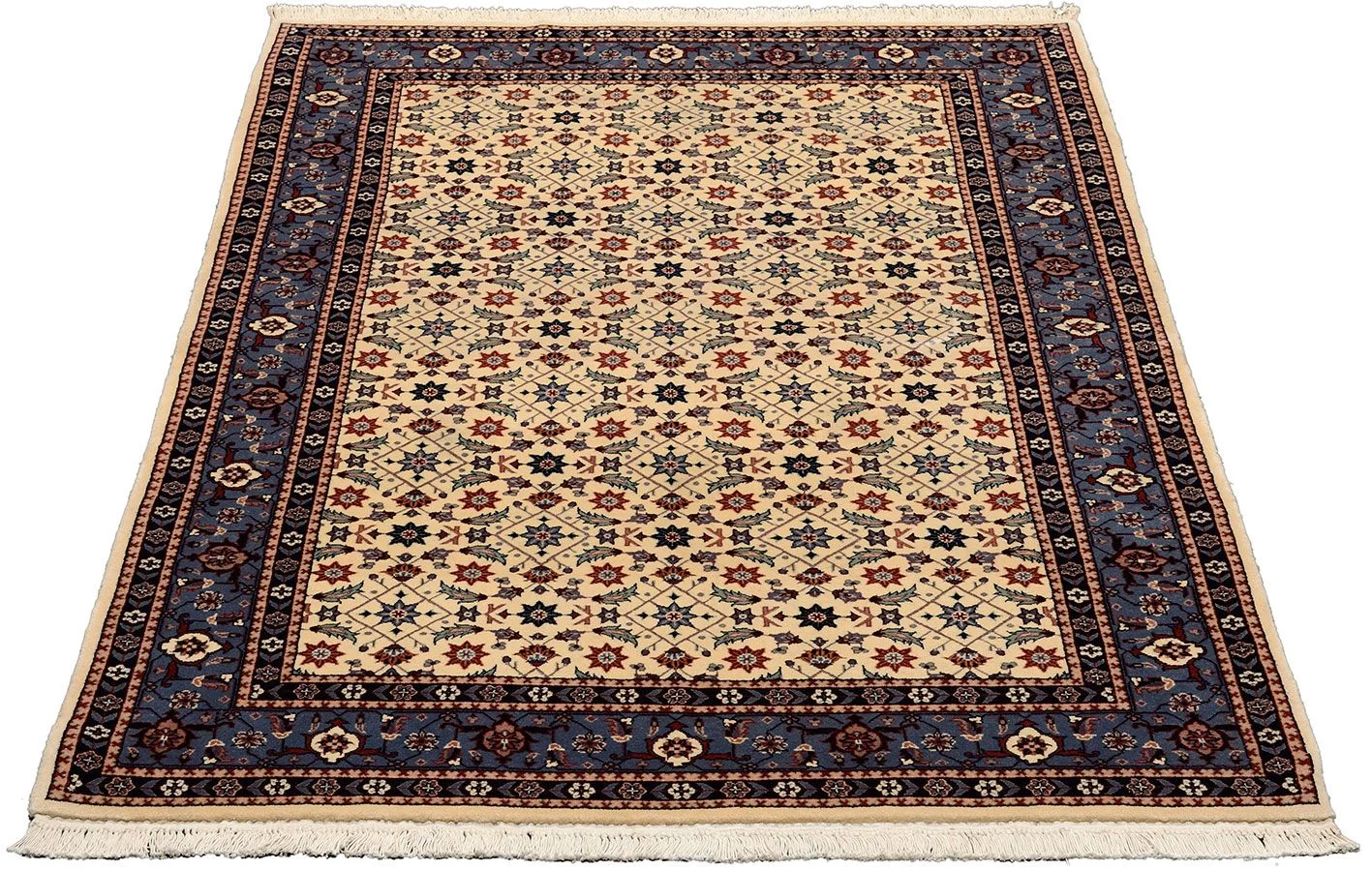 Täbriz Teppich 121 × 181 cm aus Wolle, handgeknüpft