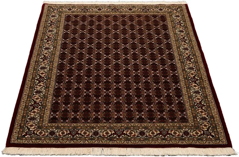 Täbriz Orientteppich 123 × 176 cm aus Wolle & Seide, handgeknüpft