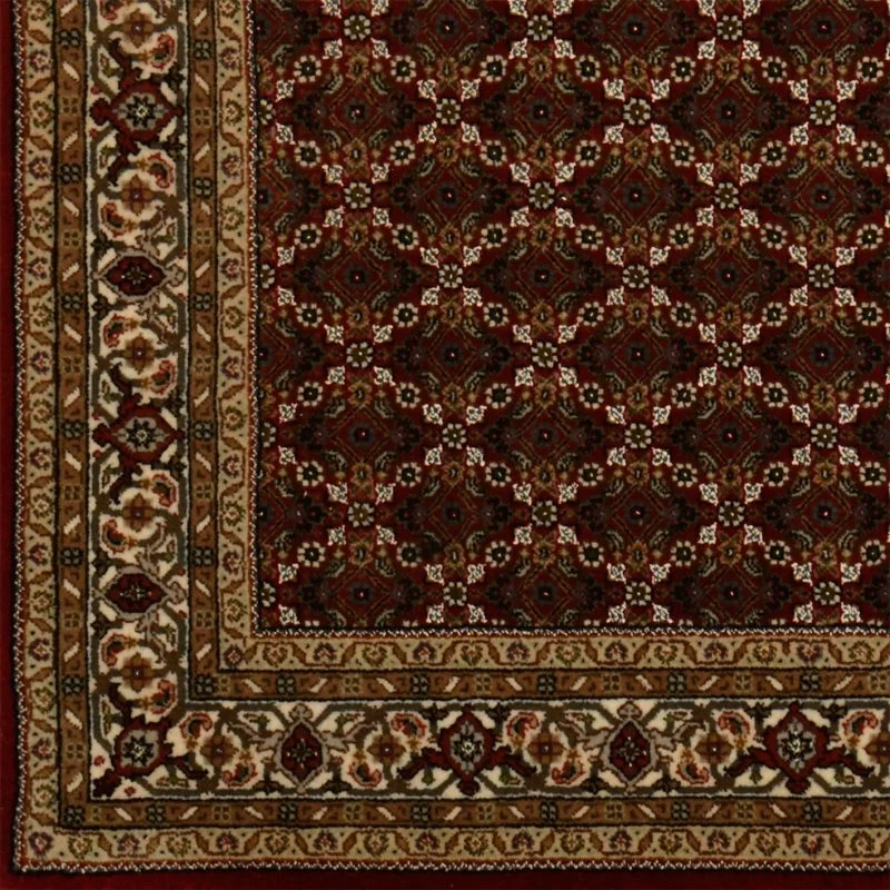 Täbriz Orientteppich 123 × 176 cm aus Wolle & Seide, handgeknüpft