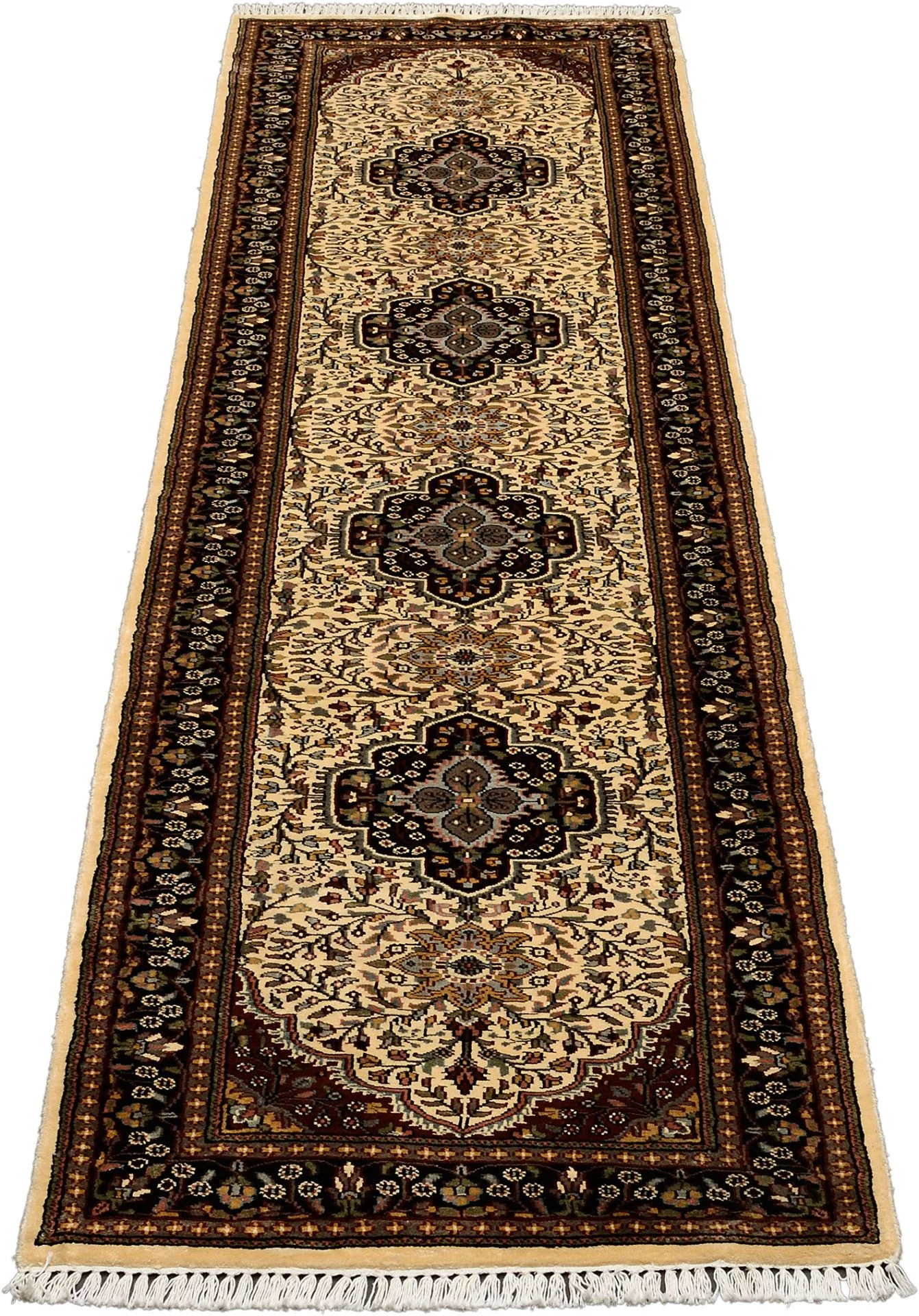 Orientteppich aus Indien, 78 × 316 cm