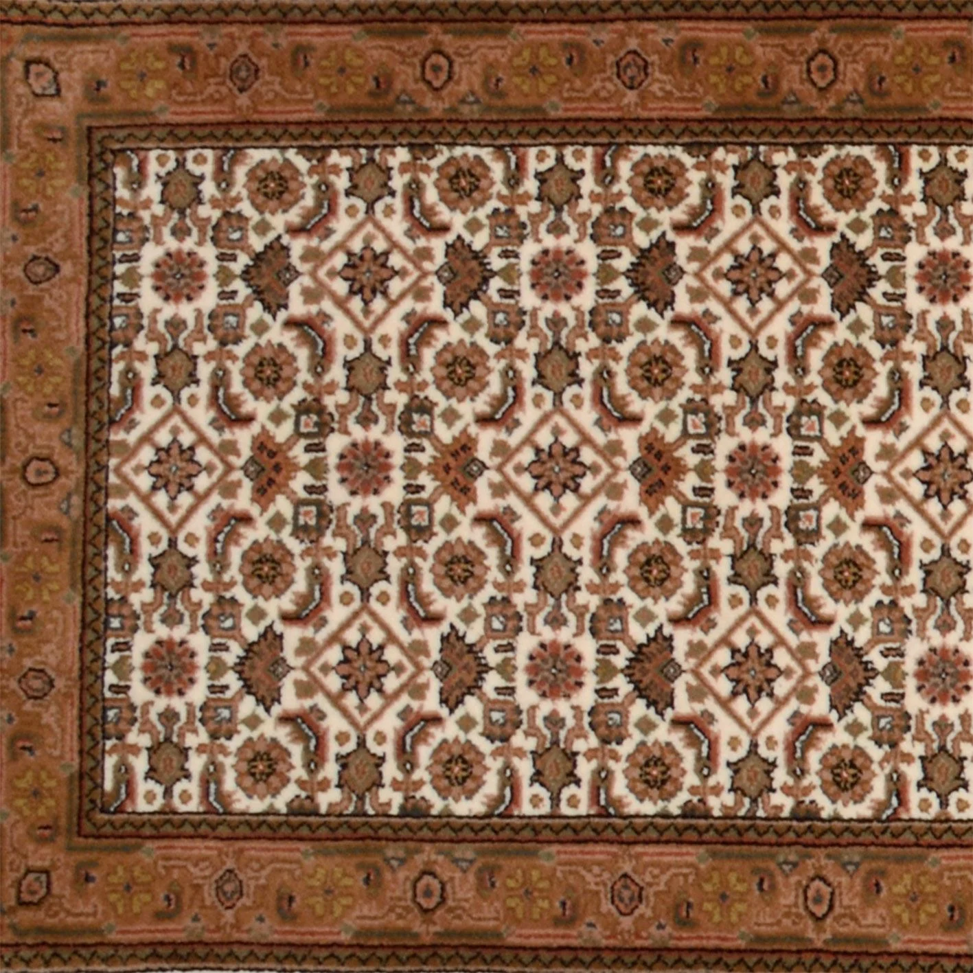 Handgeknüpfter Bijar Orientteppich, 81 × 337 cm, Wolle