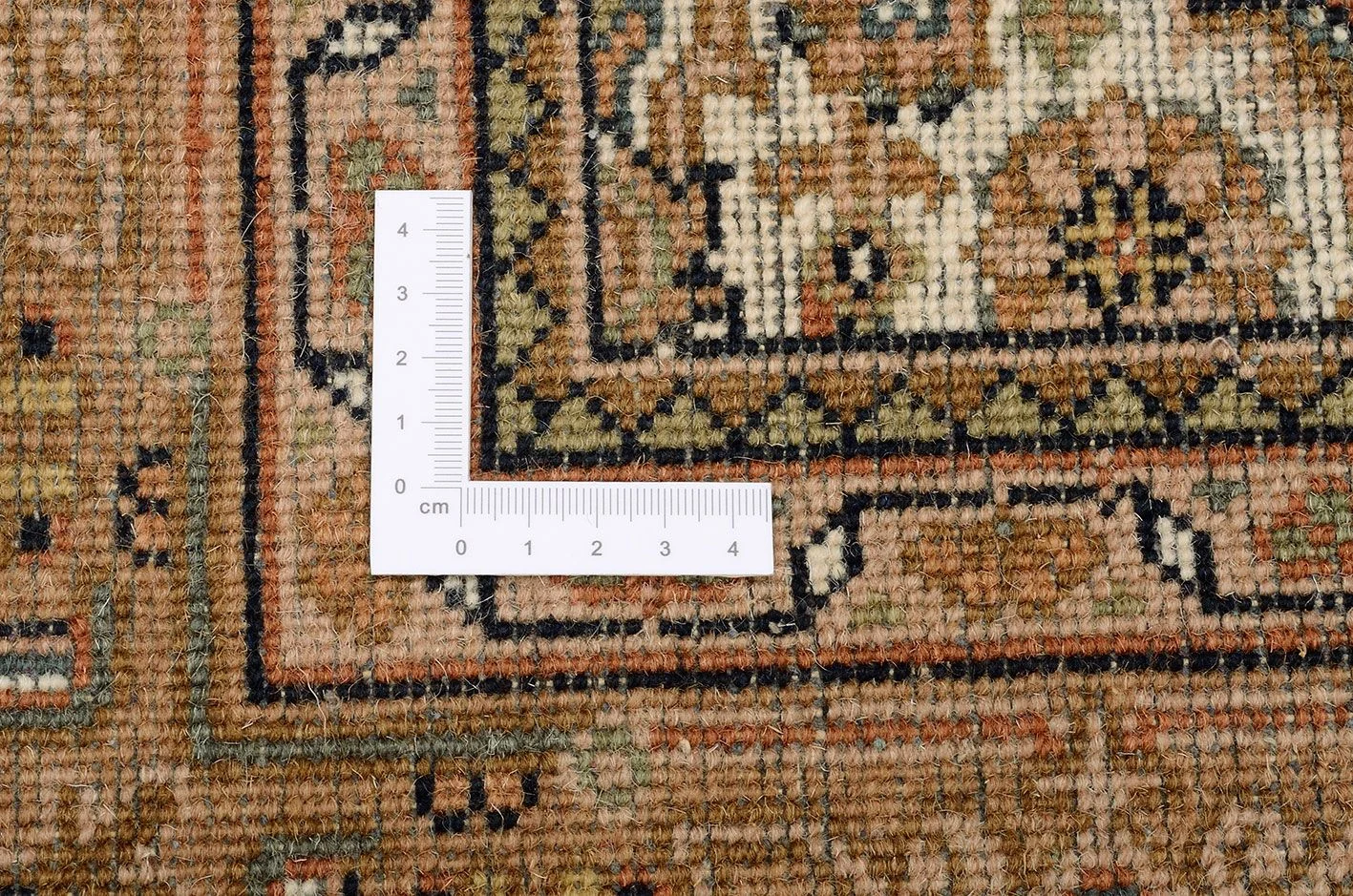 Herati Orientteppich 123 × 182 cm aus Wolle, handgeknüpft