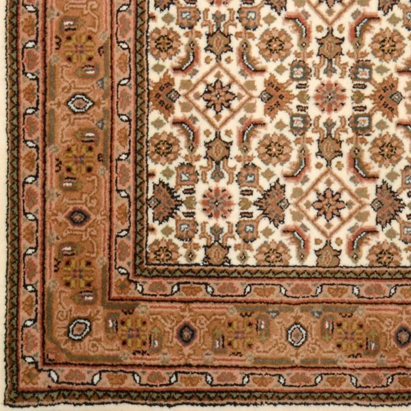 Herati Orientteppich 123 × 182 cm aus Wolle, handgeknüpft