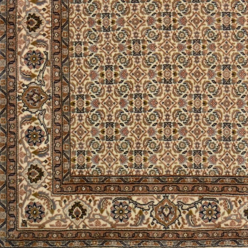 orientteppich-tabriz-161-x-236-cm-schurwolle-handgeknupft-3 Täbriz Orientteppich aus Indien, 161 × 236 cm