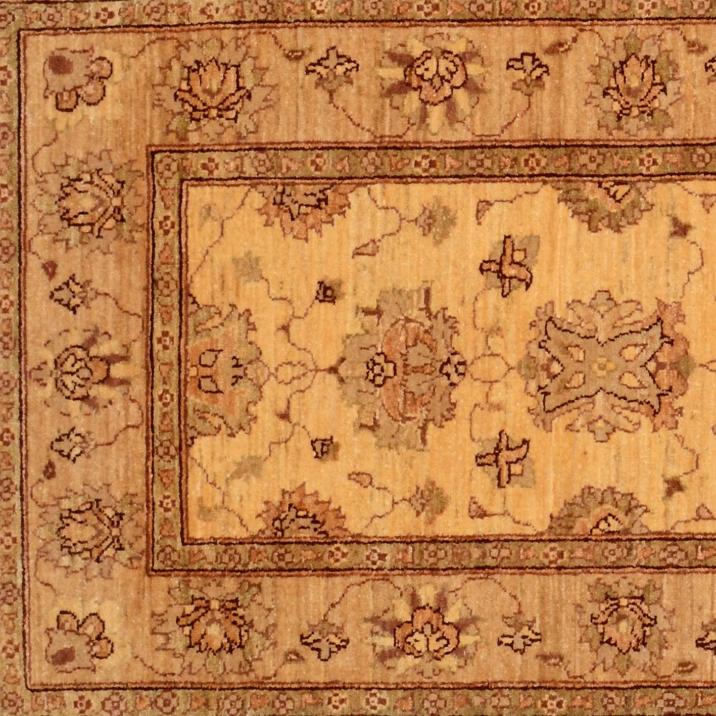 Ziegler Orientteppich 85 × 251 cm aus Wolle, handgeknüpft